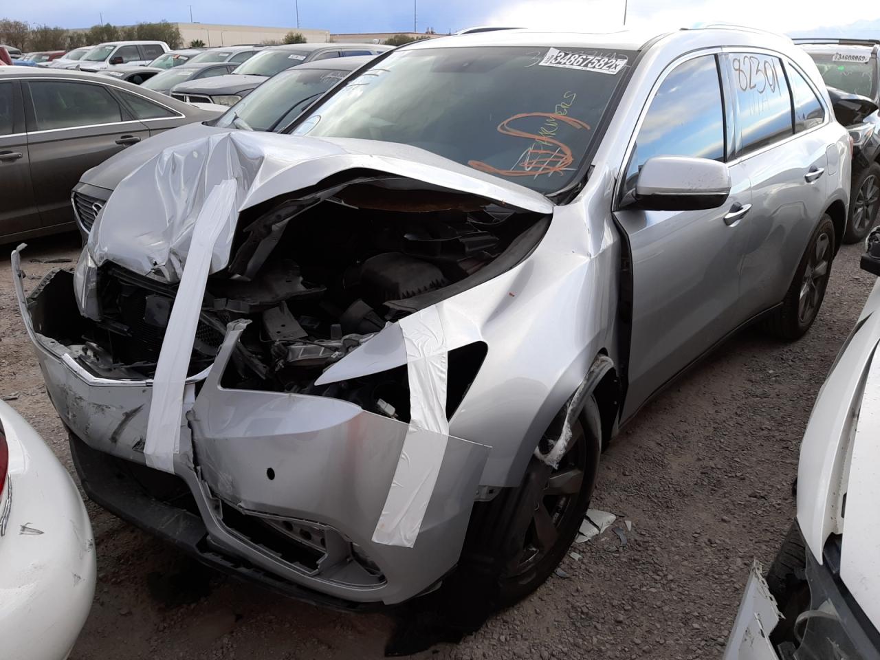 Photo 2 from auction – 2015 ACURA MDX ADVANC with VIN 5FRYD3H84FB010302
