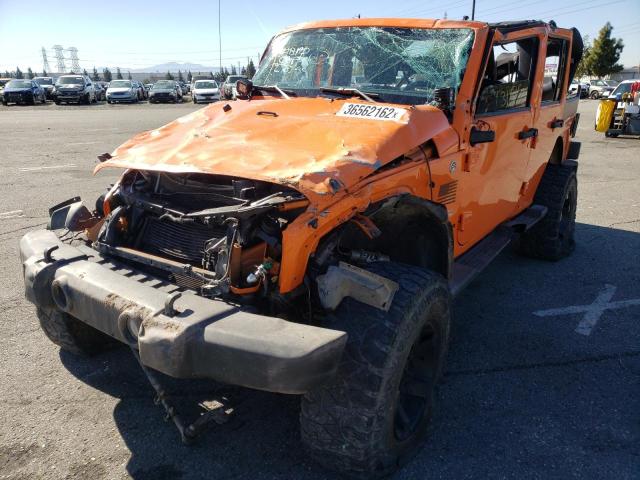 Photo 2 from auction – 2013 JEEP WRANGLER U with VIN 1C4BJWEG9DL561963
