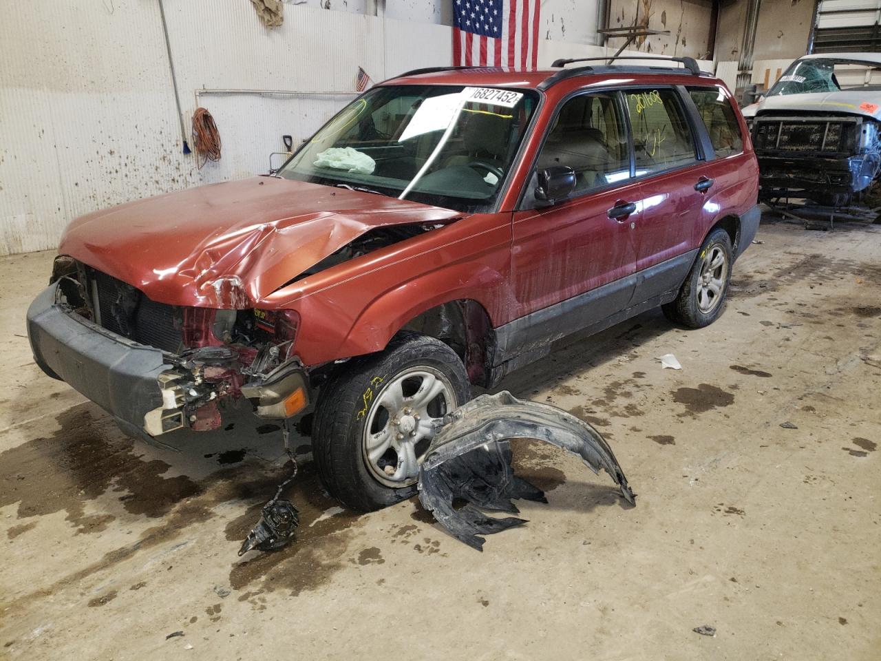 Photo 2 from auction – 2005 SUBARU FORESTER 2 with VIN JF1SG63615H703547