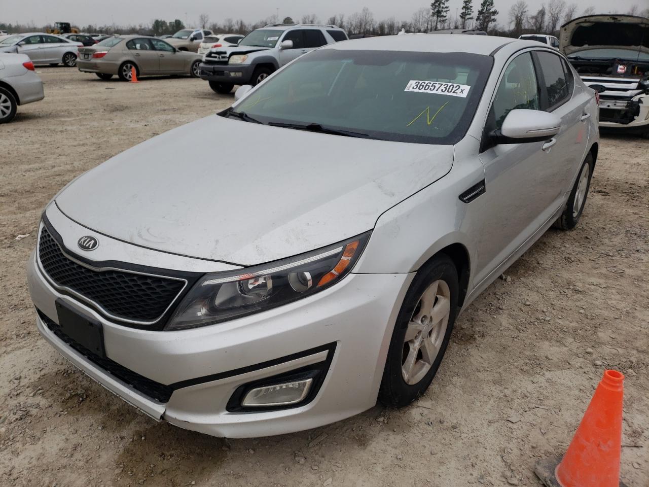 Photo 2 from auction – 2014 KIA OPTIMA LX with VIN KNAGM4A77E5467414