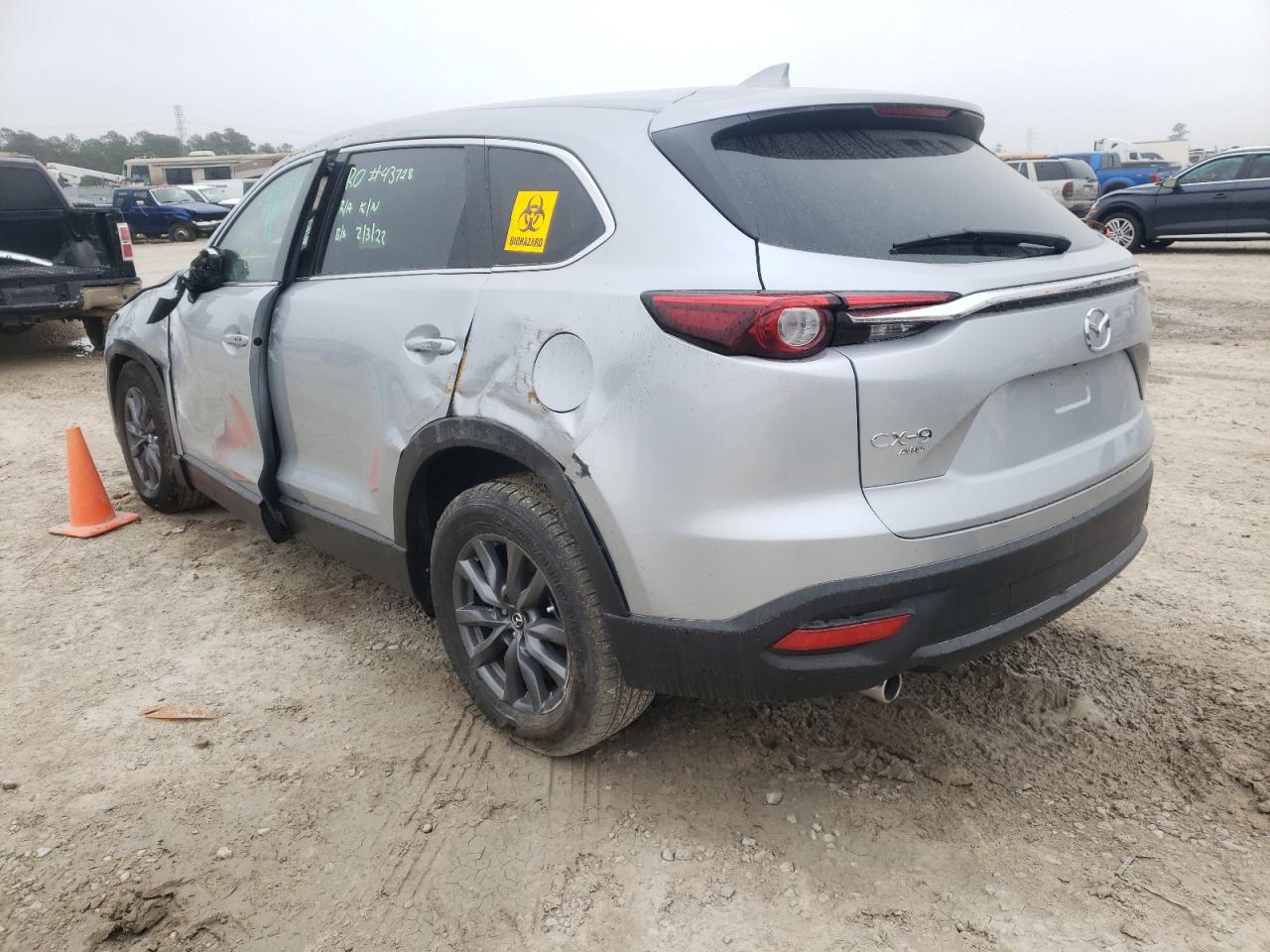 Photo 3 from auction – 2022 MAZDA CX-9 TOURI with VIN JM3TCBCY4N0604098