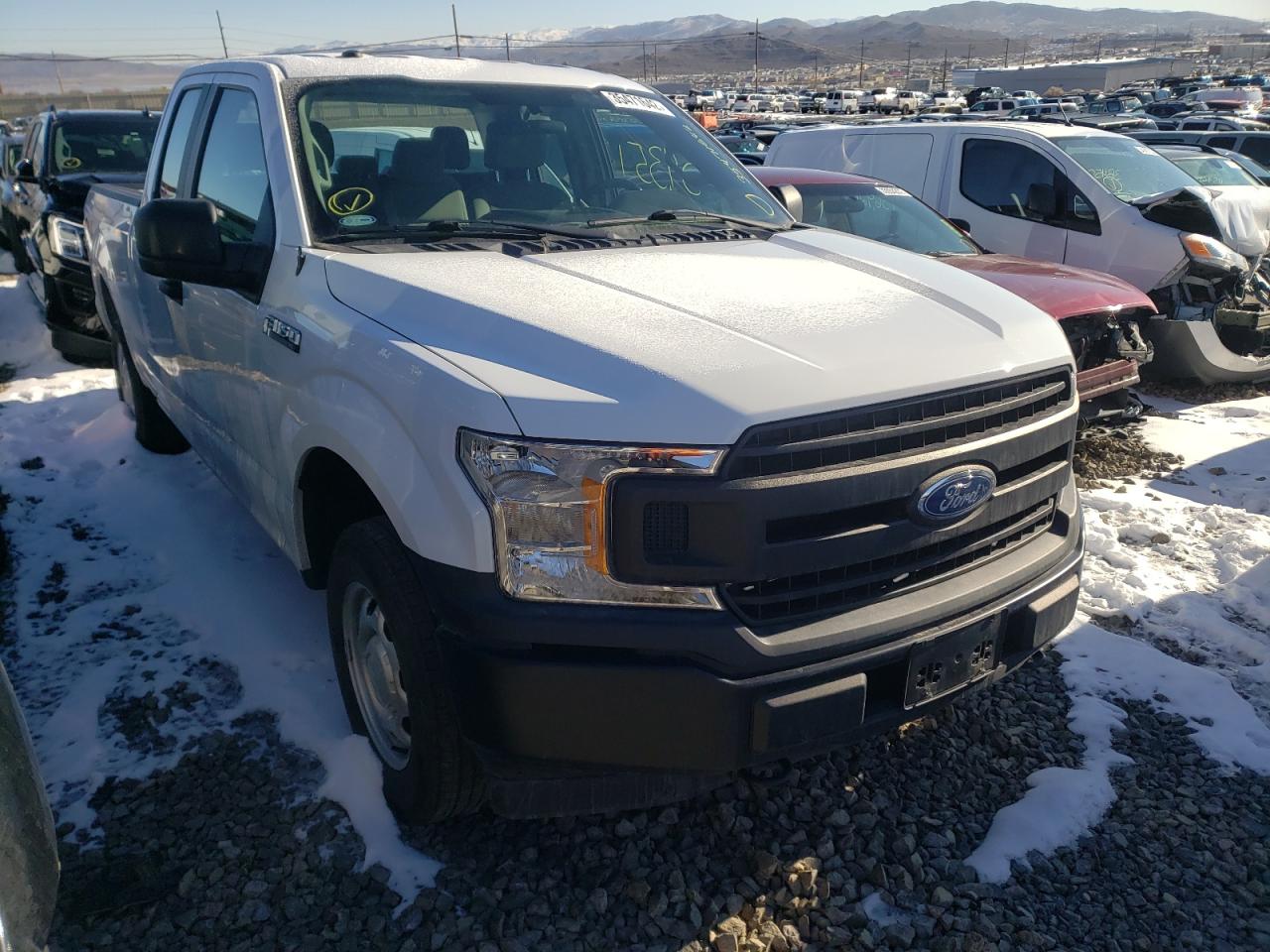 Photo 1 from auction – 2018 FORD F150 SUPER with VIN 1FTEX1EP8JKD60619