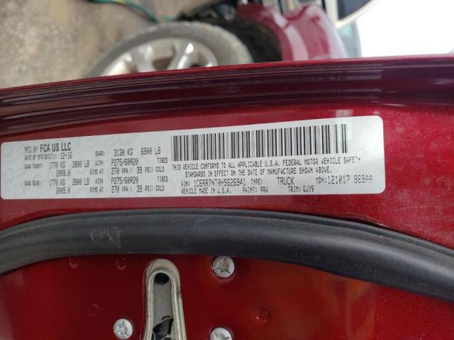 Photo 10 from auction – 2017 RAM 1500 LARAM with VIN 1C6RR7NT0HS626941