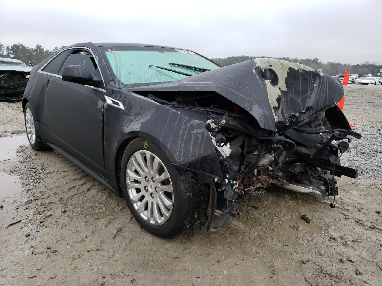 CADILLAC CTS 2012 with VIN 1G6DA1E35C0110122 - Photo from auction