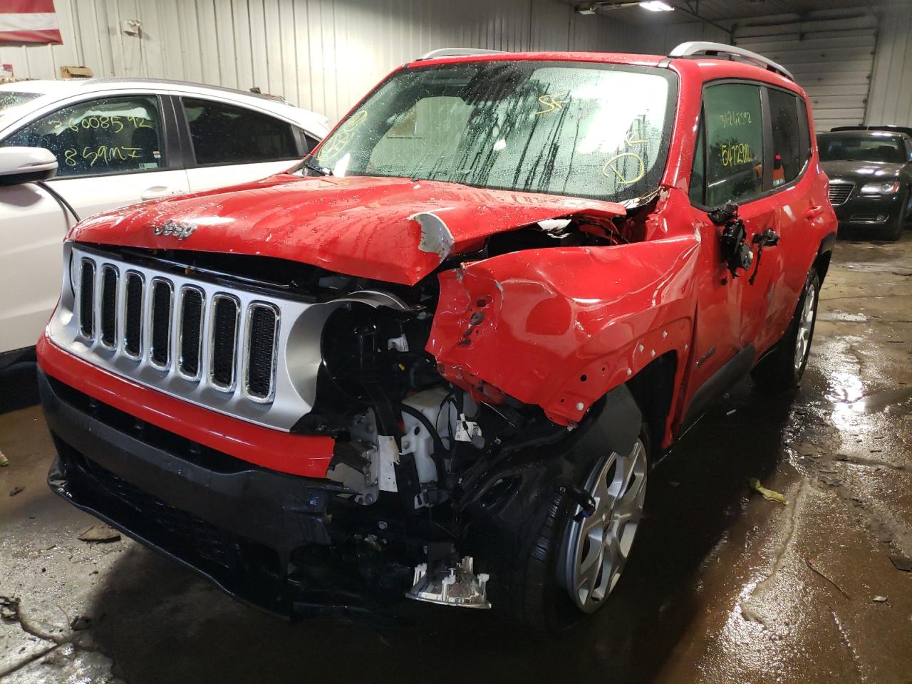 Photo 2 from auction – 2017 JEEP RENEGADE L with VIN ZACCJBDB5HPG14680