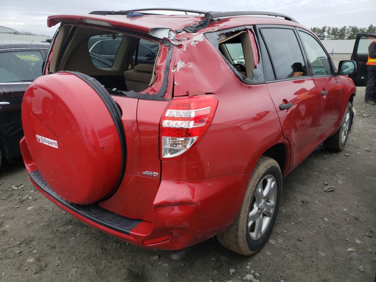 Photo 4 from auction – 2009 TOYOTA RAV4 with VIN JTMBF33V395000509