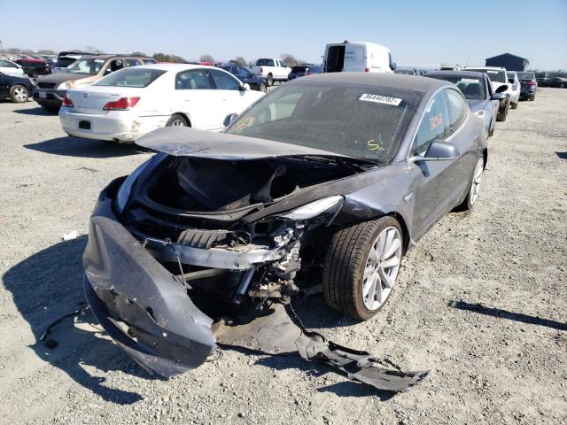 Photo 2 from auction – 2020 TESLA MODEL 3 with VIN 5YJ3E1EA6LF633839