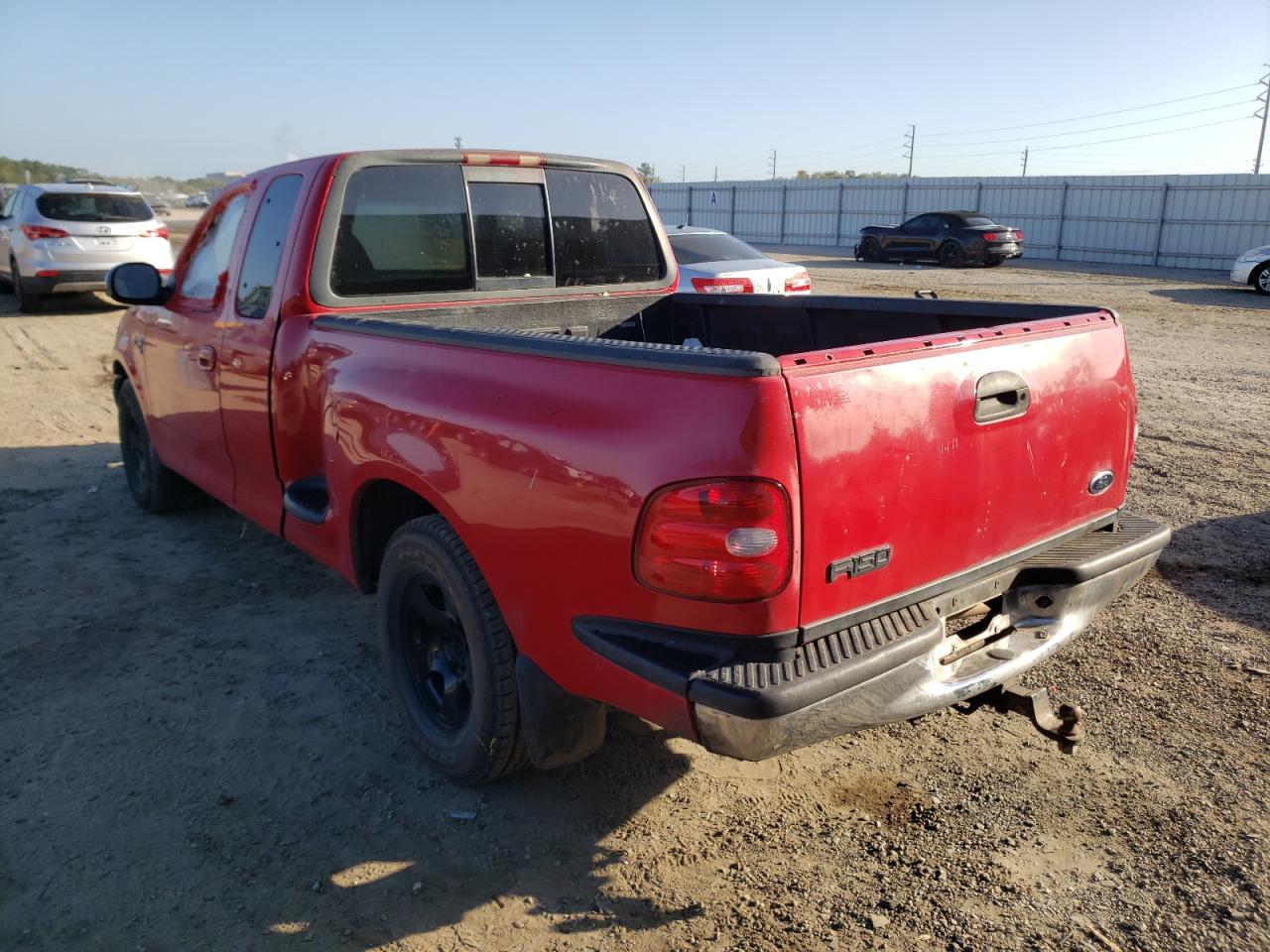 Photo 3 from auction – 1999 FORD F150 with VIN 1FTRX07W8XKA49071