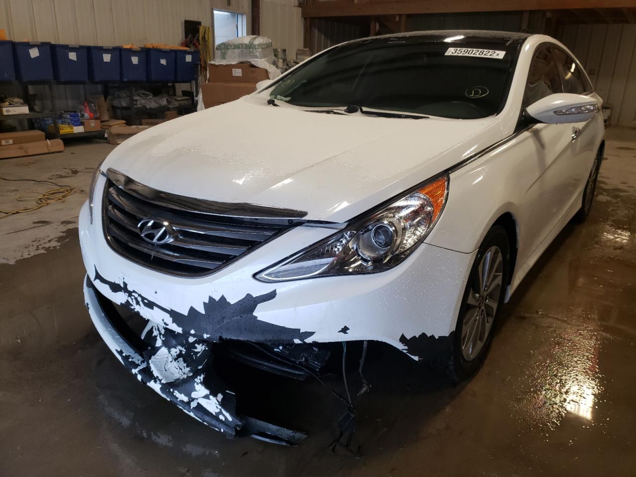 Photo 2 from auction – 2014 HYUNDAI SONATA SE with VIN 5NPEC4ACXEH931421