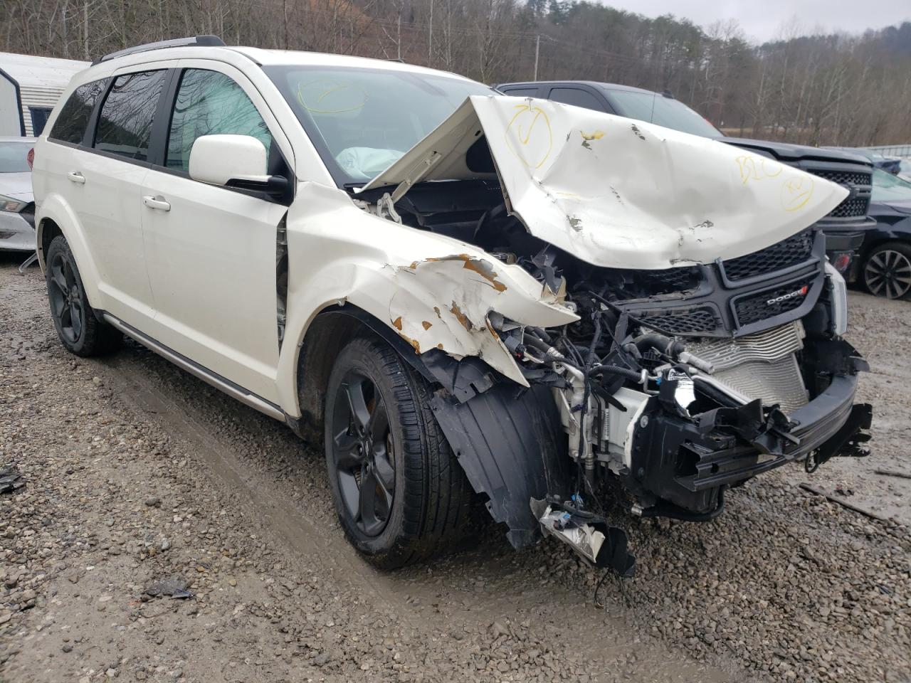 DODGE JOURNEY CR 2018 with VIN 3C4PDDGG1JT516661 - Photo from auction