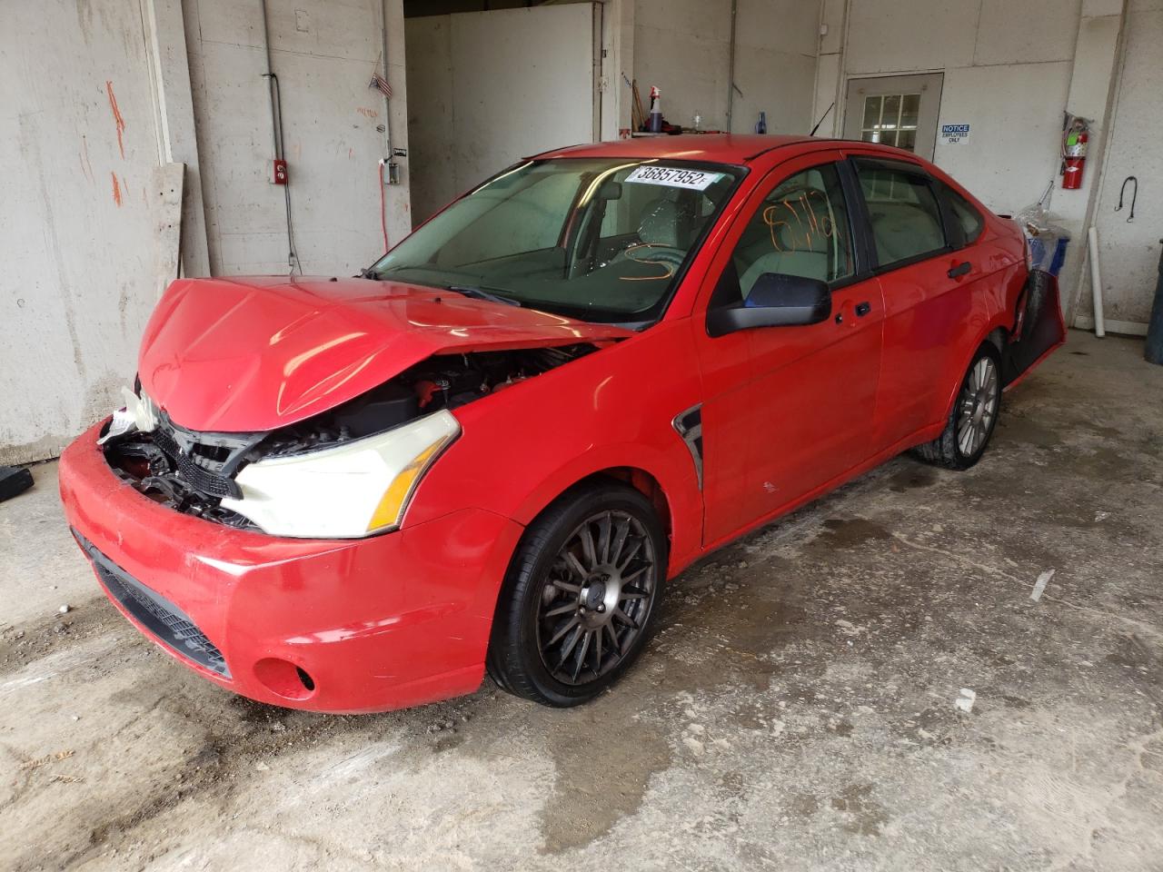 Photo 2 from auction – 2008 FORD FOCUS SE with VIN 1FAHP35N48W164659