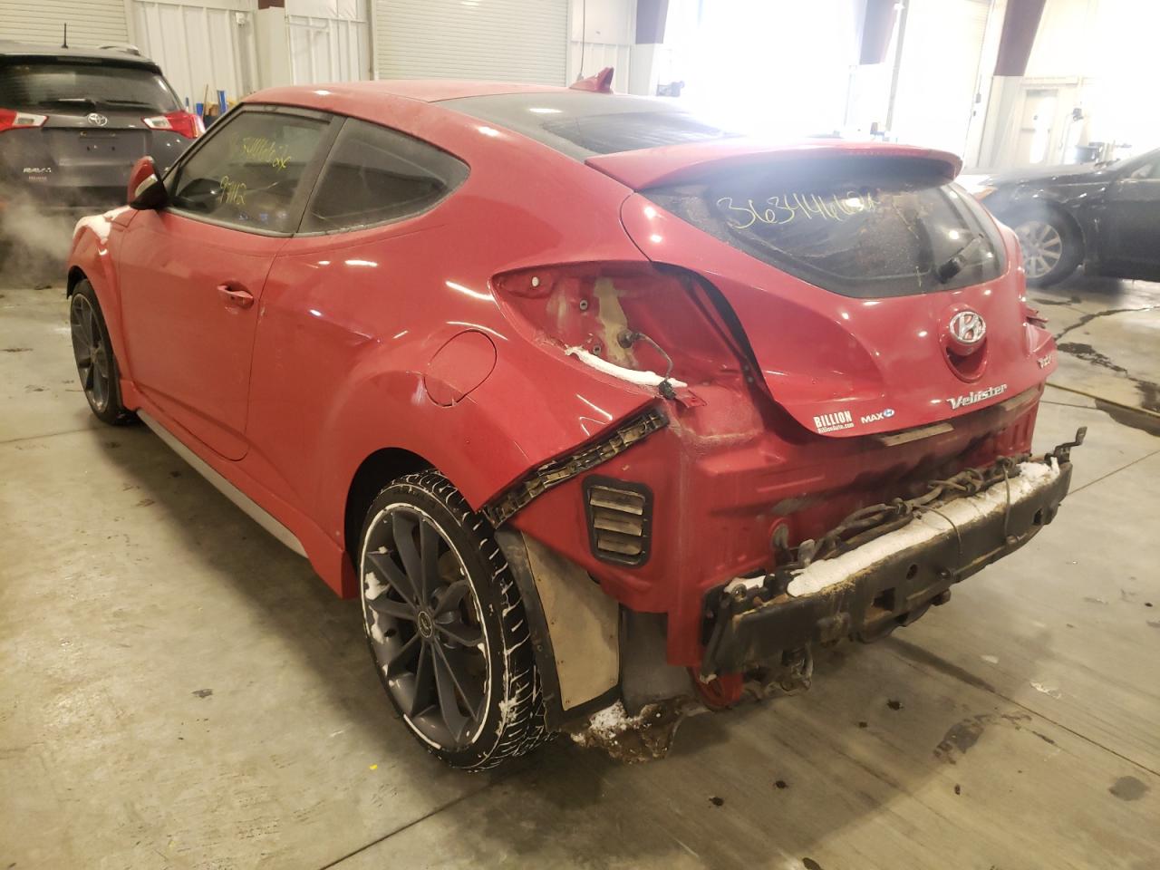 Photo 3 from auction – 2014 HYUNDAI VELOSTER T with VIN KMHTC6AE4EU205768
