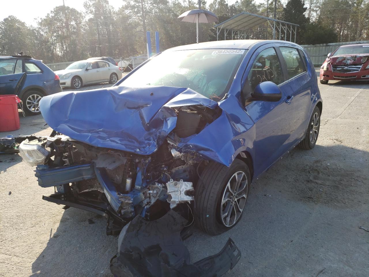 Photo 2 from auction – 2017 CHEVROLET SONIC LT with VIN 1G1JD6SH5H4109369