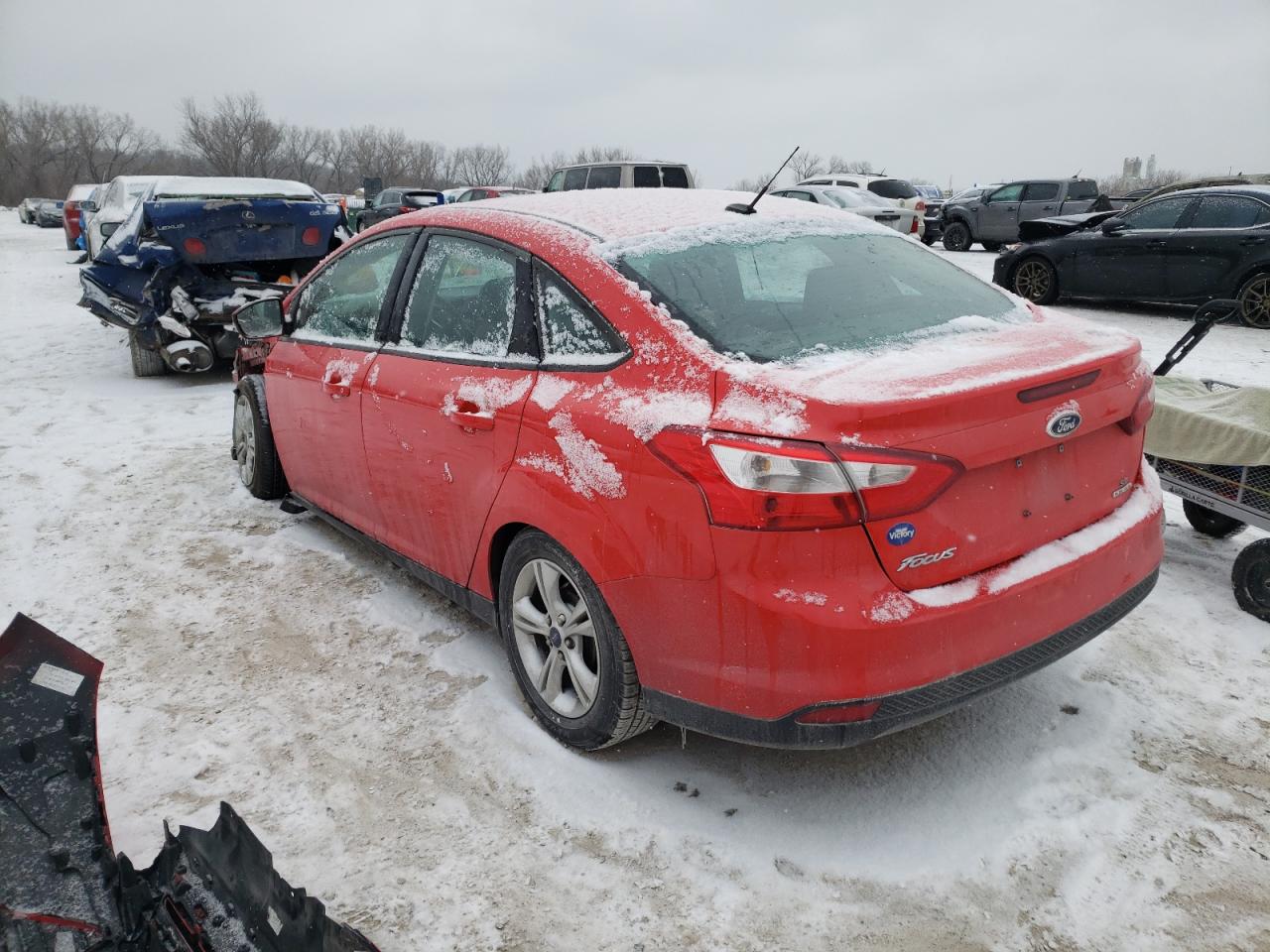 Photo 3 from auction – 2014 FORD FOCUS SE with VIN 1FADP3F25EL373263