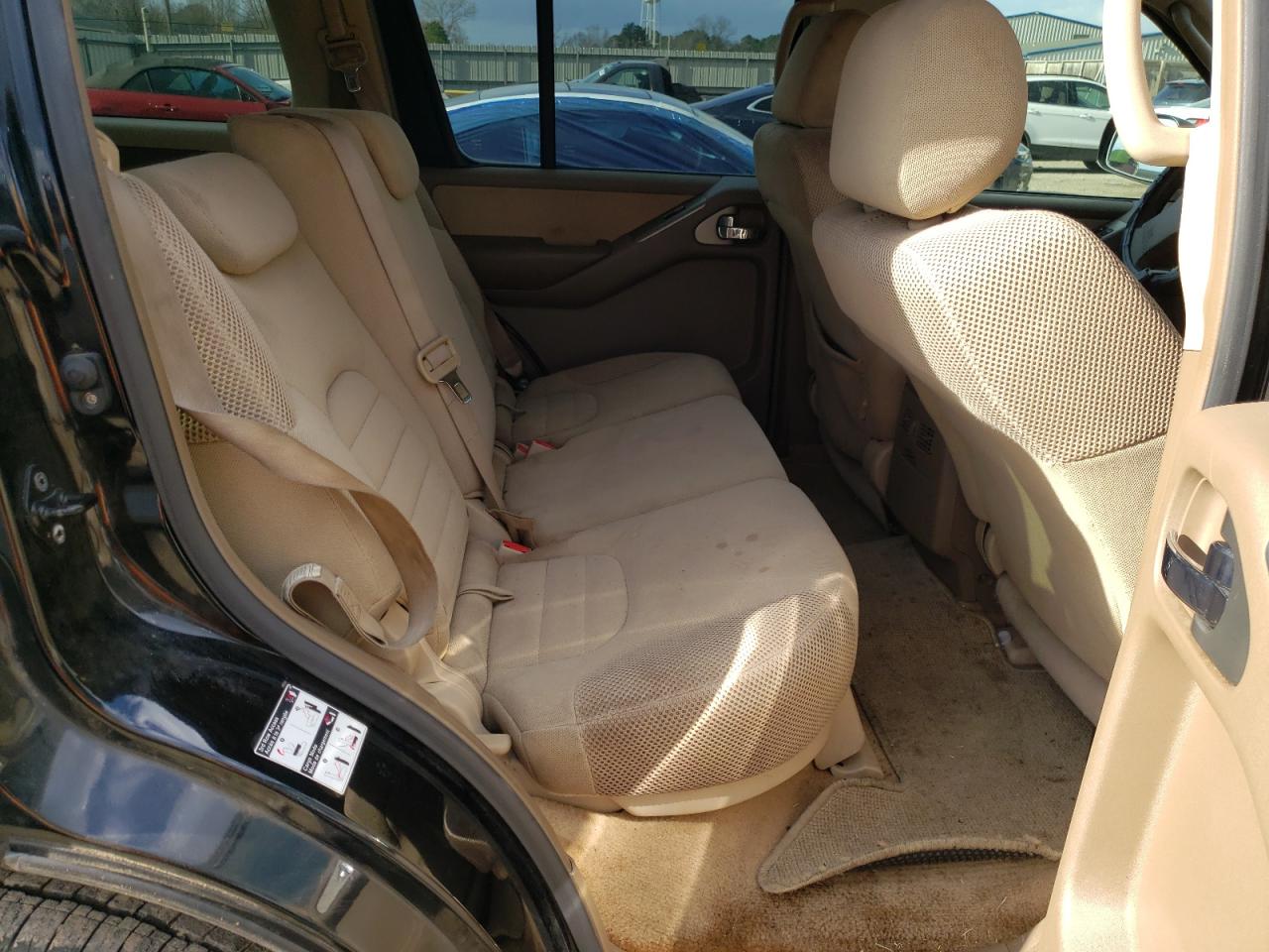 Photo 6 from auction – 2007 NISSAN PATHFINDER with VIN 5N1AR18U87C649315