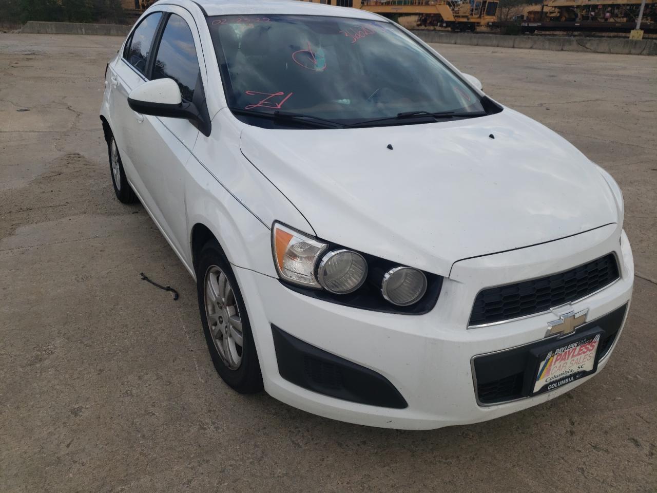 CHEVROLET SONIC LT 2013 with VIN 1G1JC5SH1D4144546 - Photo from auction