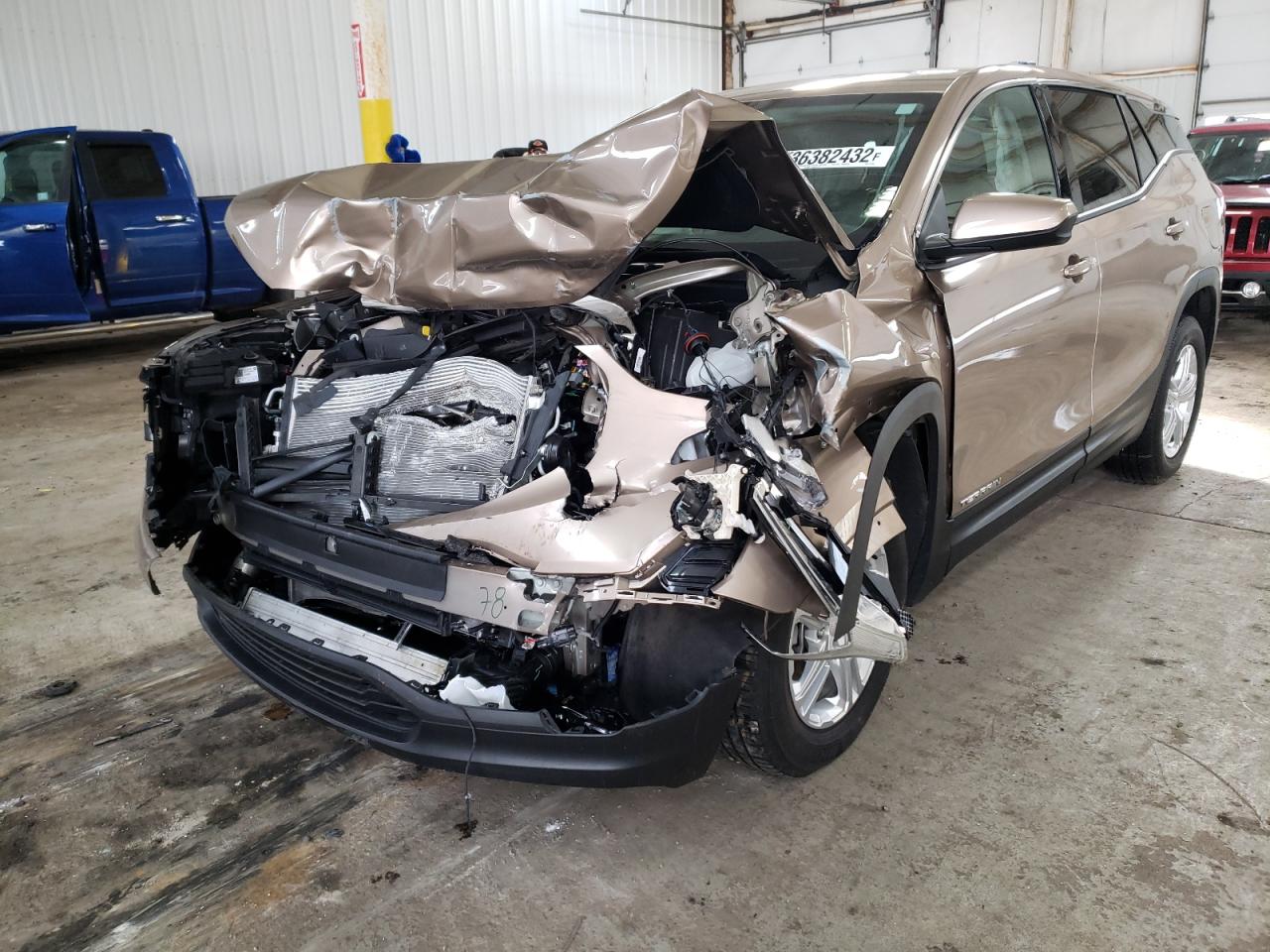 Photo 2 from auction – 2018 GMC TERRAIN SL with VIN 3GKALMEV5JL171293
