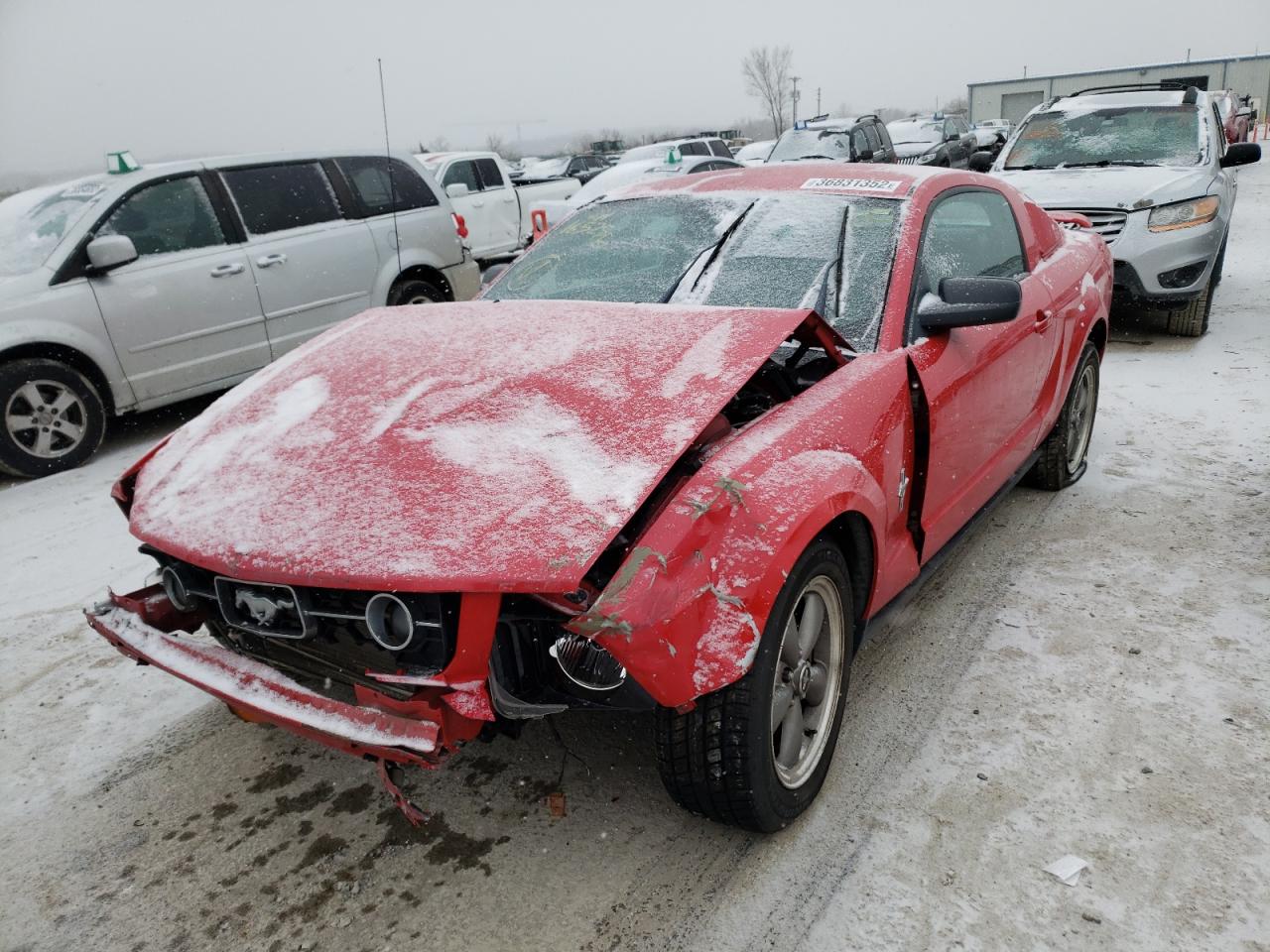Photo 2 from auction – 2006 FORD MUSTANG with VIN 1ZVFT80N565165255