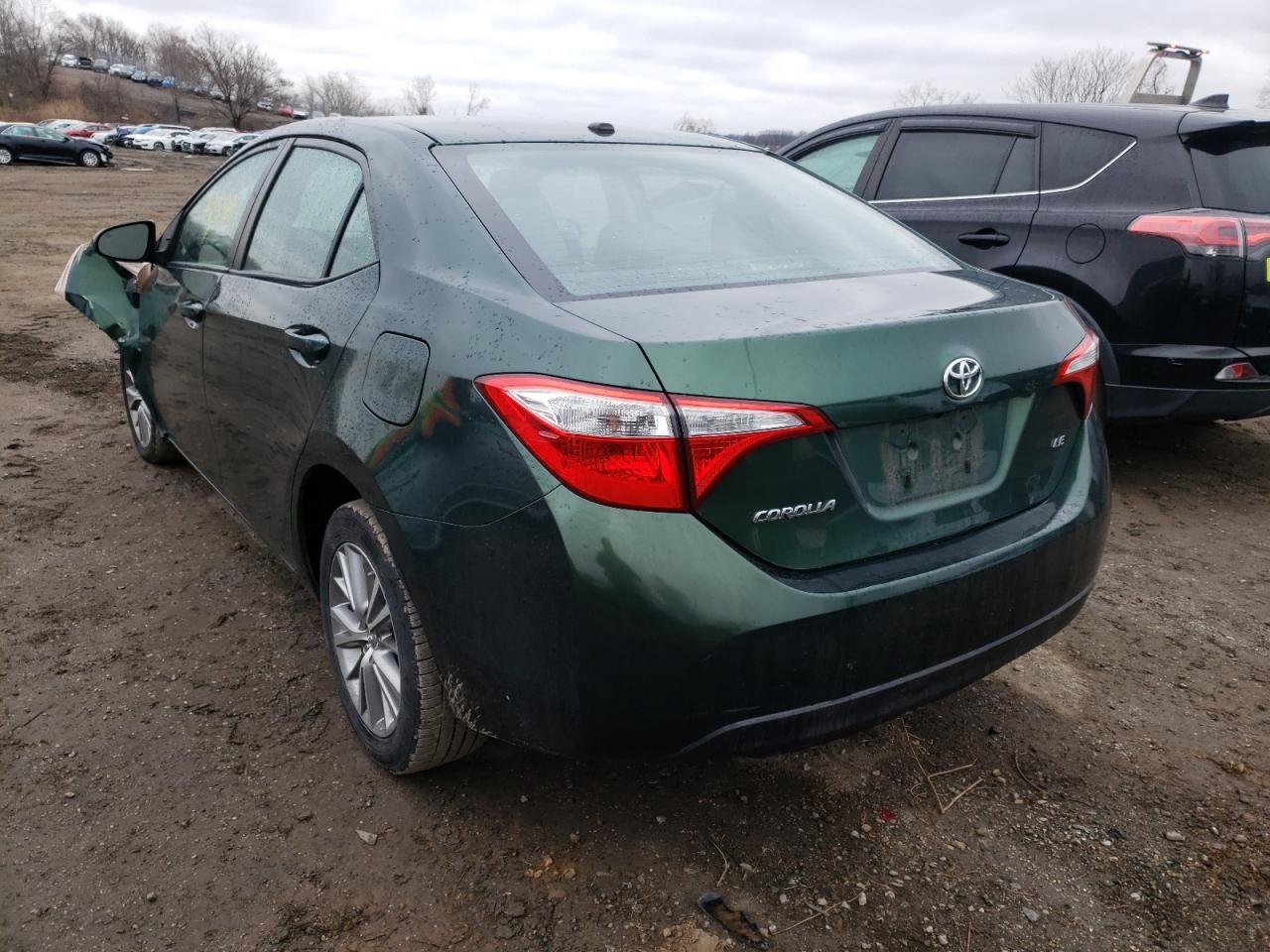 Photo 3 from auction – 2015 TOYOTA COROLLA L with VIN 2T1BURHE6FC324649