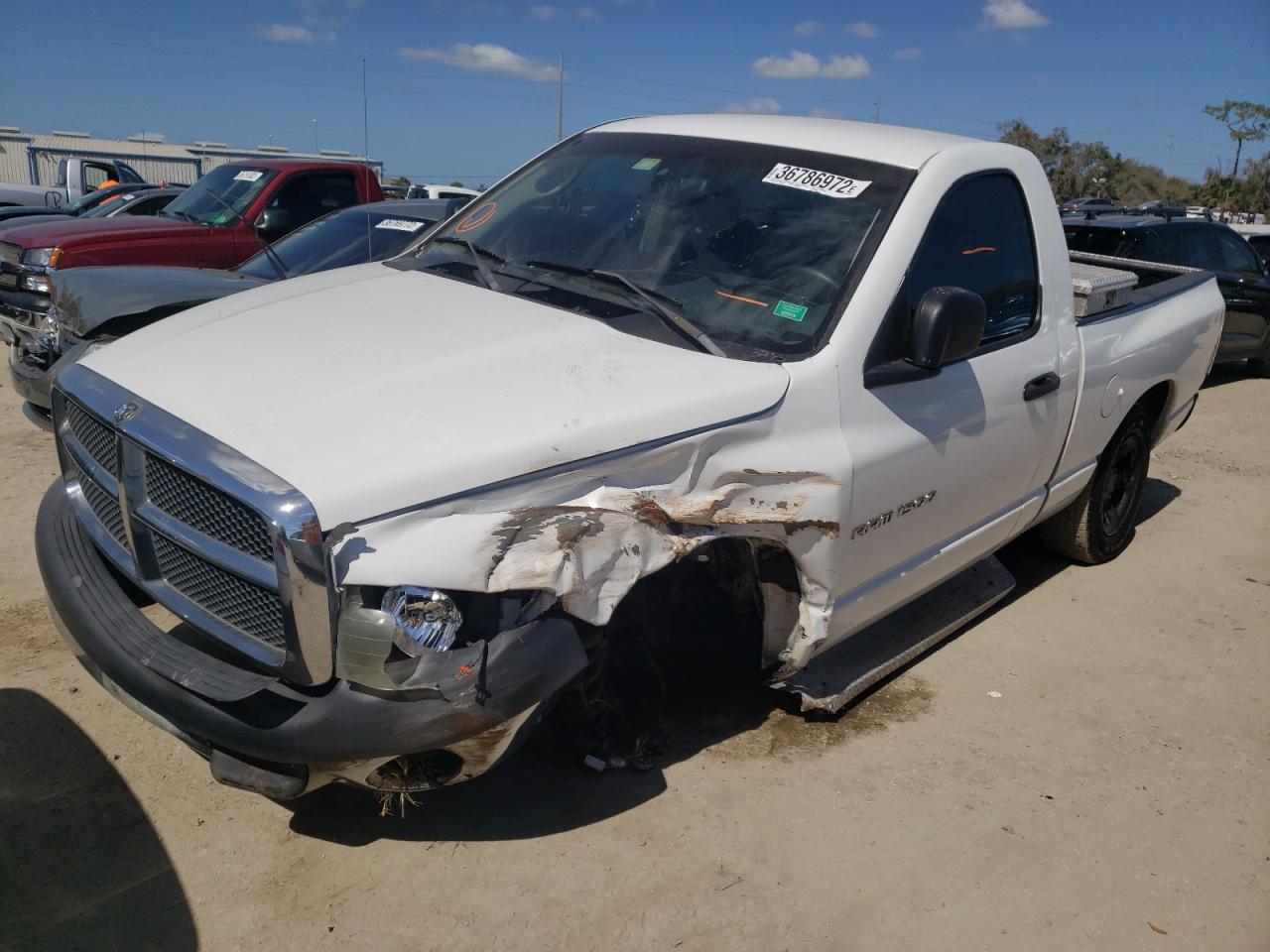 Photo 2 from auction – 2002 DODGE RAM 1500 with VIN 1D7HA16N92J245827