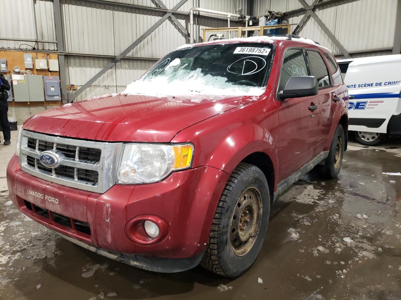 Photo 2 from auction – 2012 FORD ESCAPE XLT with VIN 1FMCU0D73CKA18618