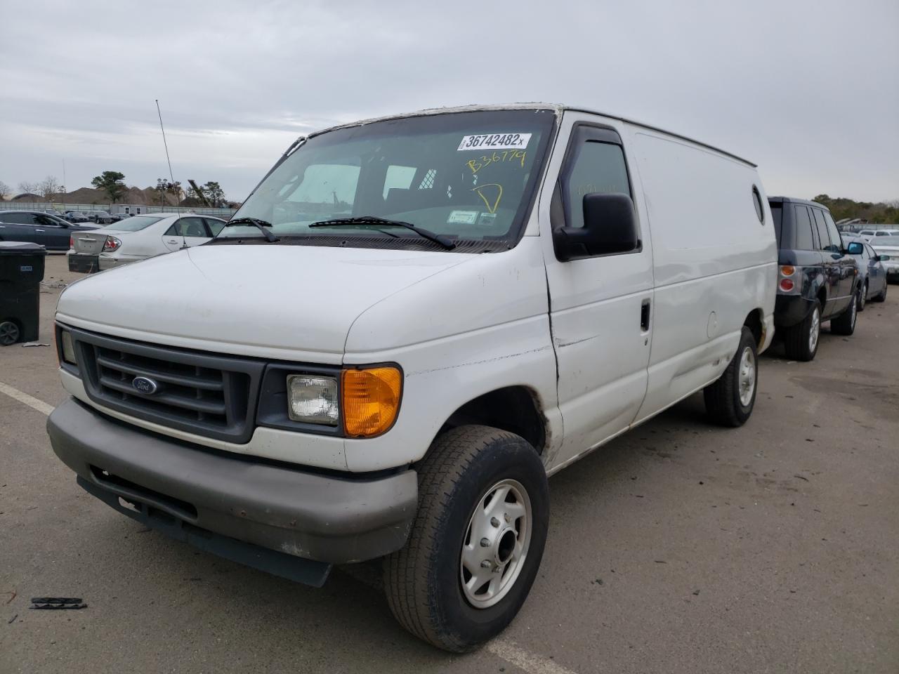 Photo 2 from auction – 2007 FORD E 250 with VIN 1FTNE24L77DB36779