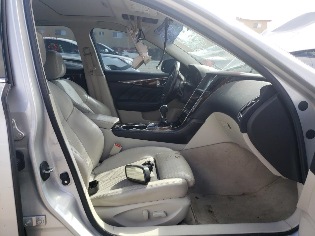 Photo 5 from auction – 2014 INFINITI Q50 BASE with VIN JN1BV7AP8EM689495