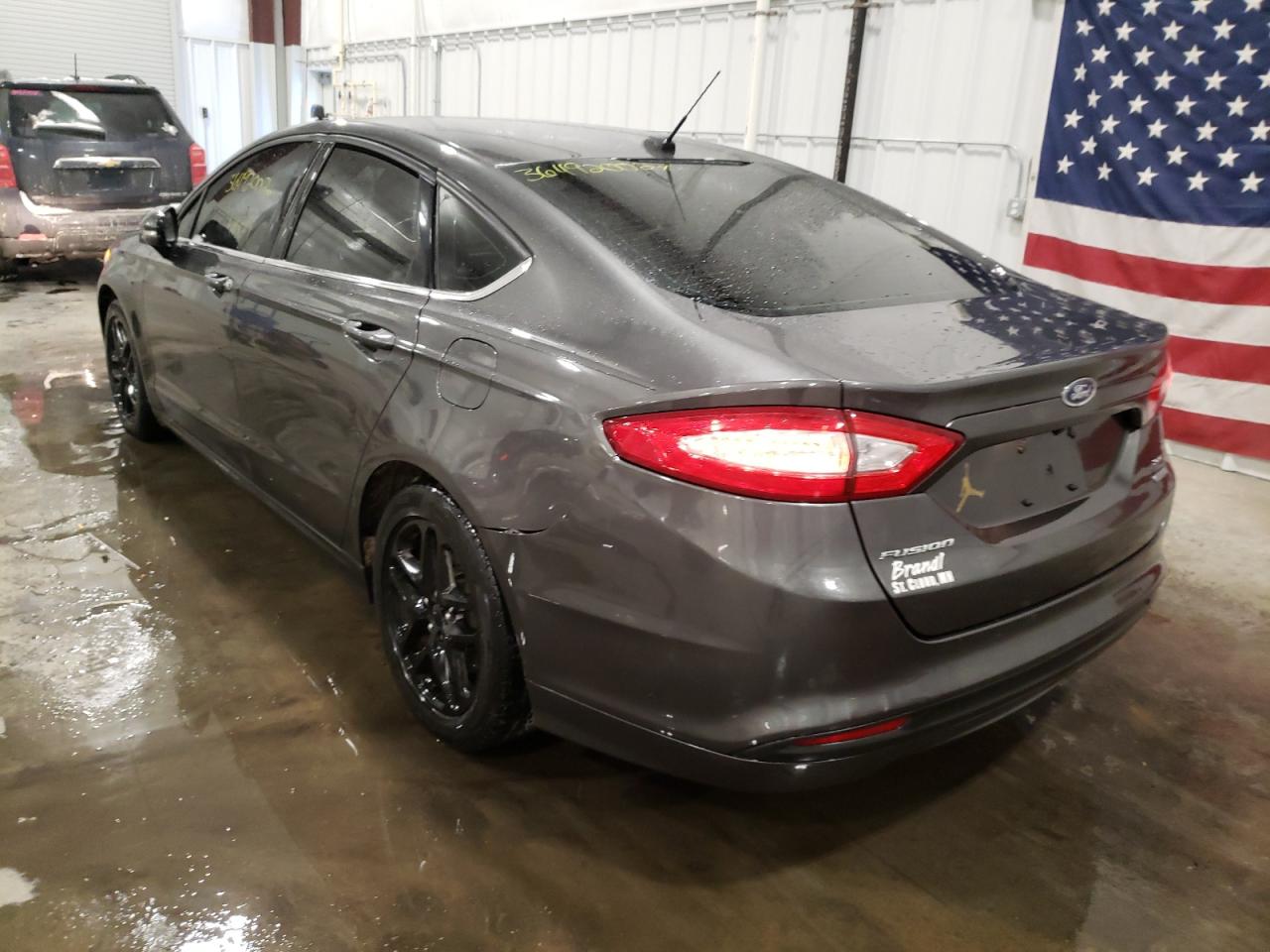 Photo 3 from auction – 2016 FORD FUSION SE with VIN 3FA6P0HD0GR187950