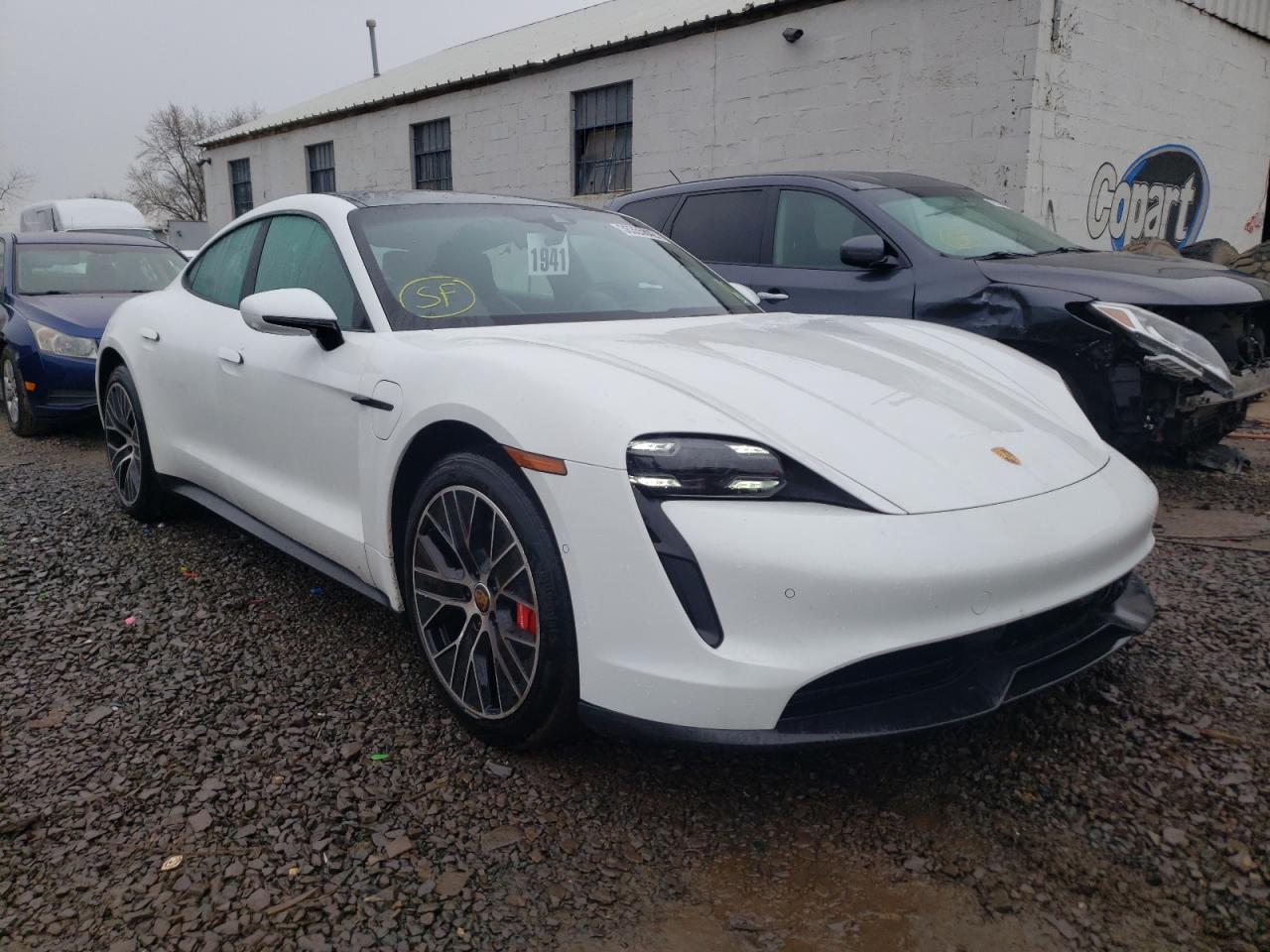 PORSCHE TAYCAN 4S 2020 with VIN WP0AB2Y19LSA53685 - Photo from auction