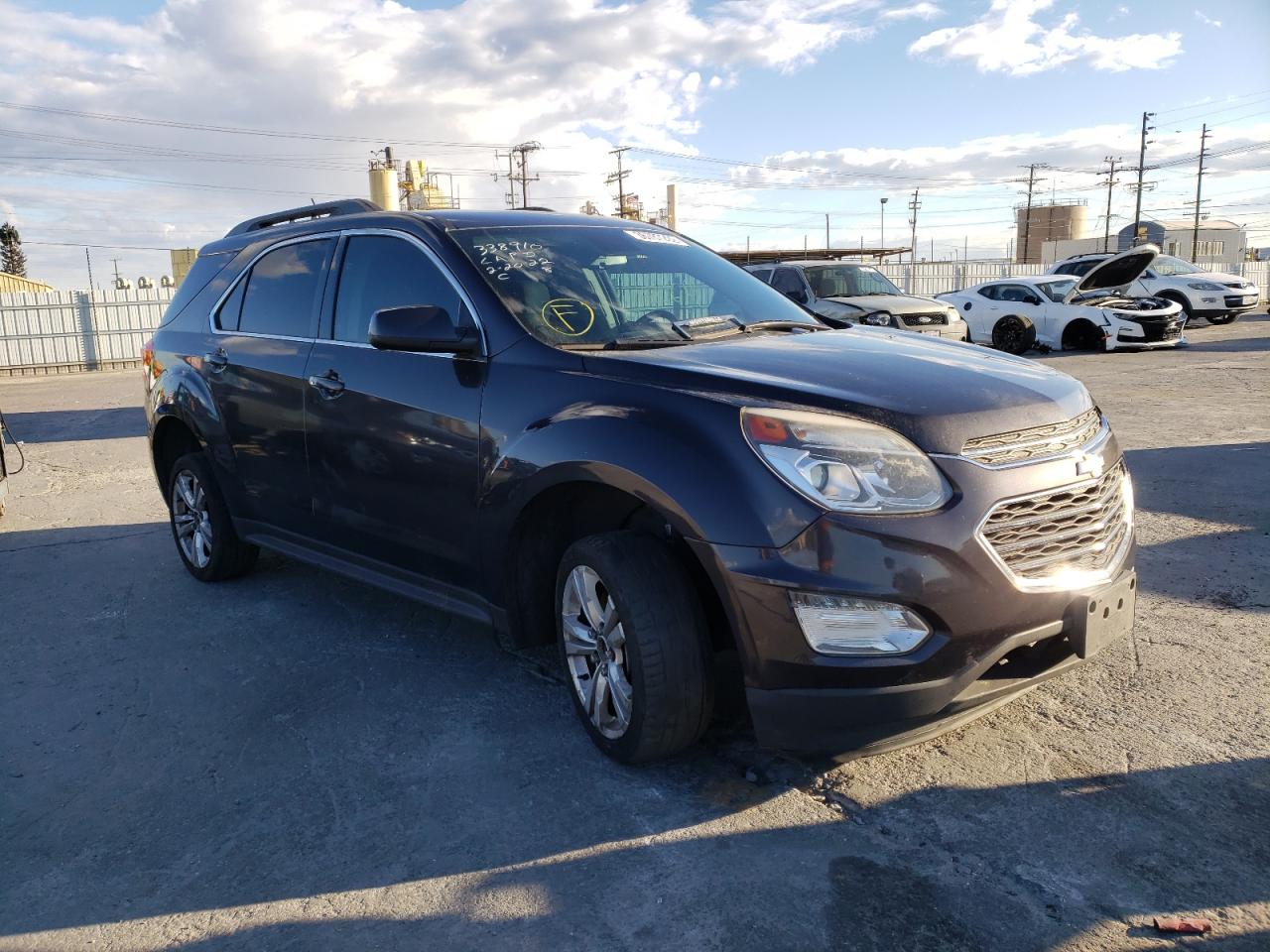 Photo 1 from auction – 2016 CHEVROLET EQUINOX LT with VIN 2GNALCEK9G6239627