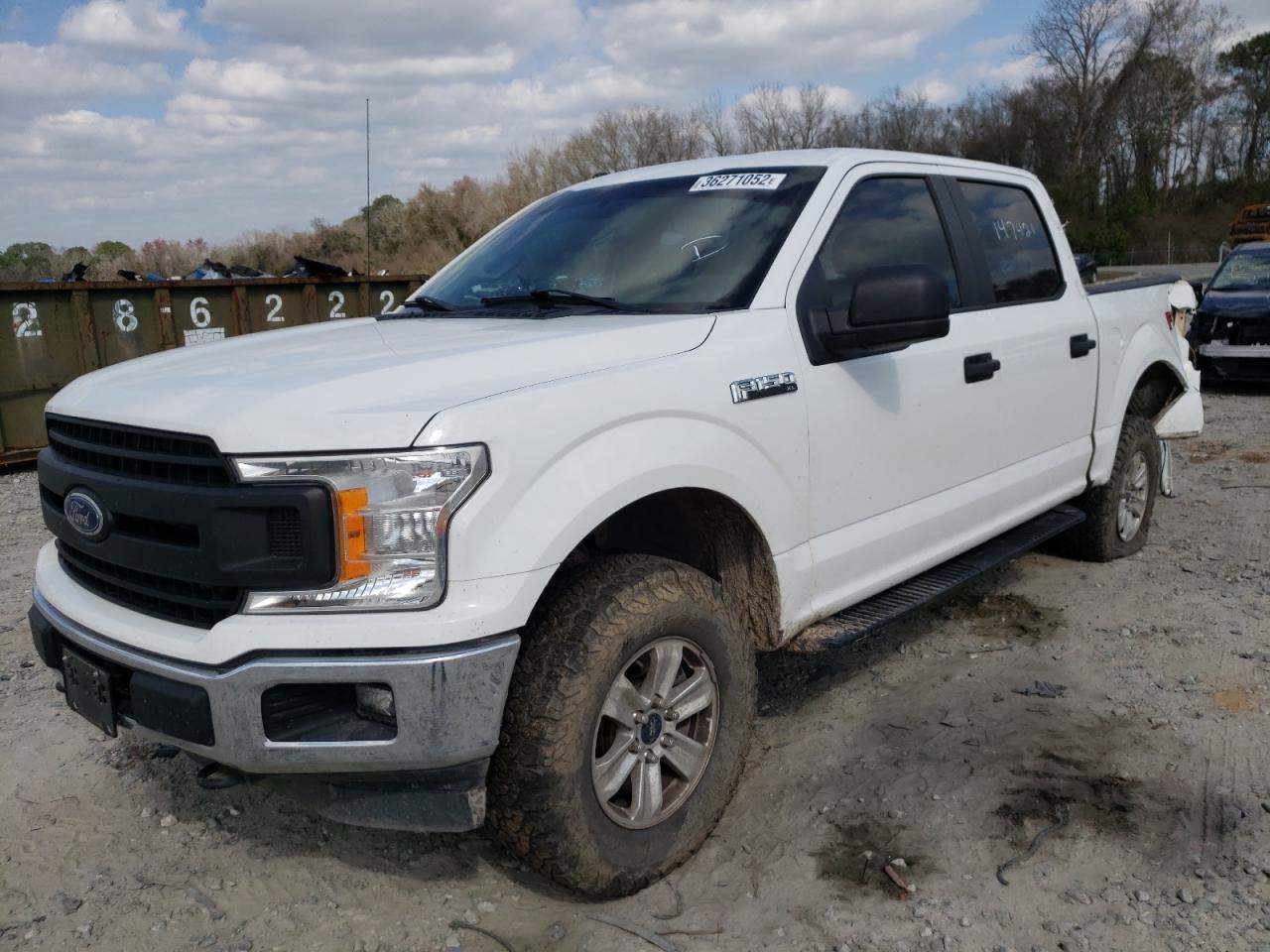 Photo 2 from auction – 2018 FORD F150 SUPER with VIN 1FTEW1EG0JFB94947