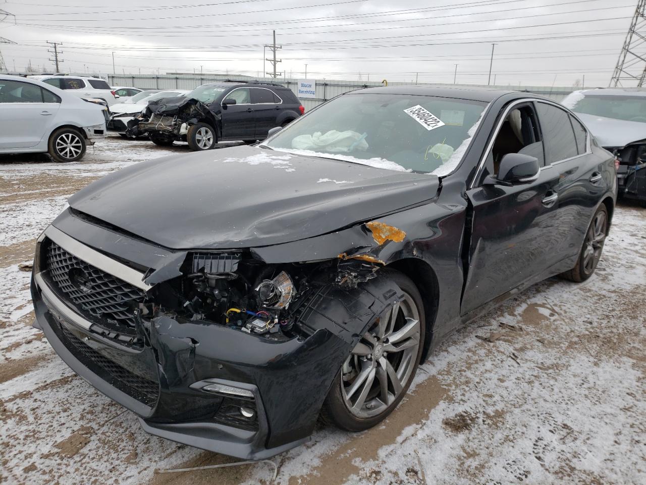 Photo 2 from auction – 2021 INFINITI Q50 SENSOR with VIN JN1EV7CR3MM755977