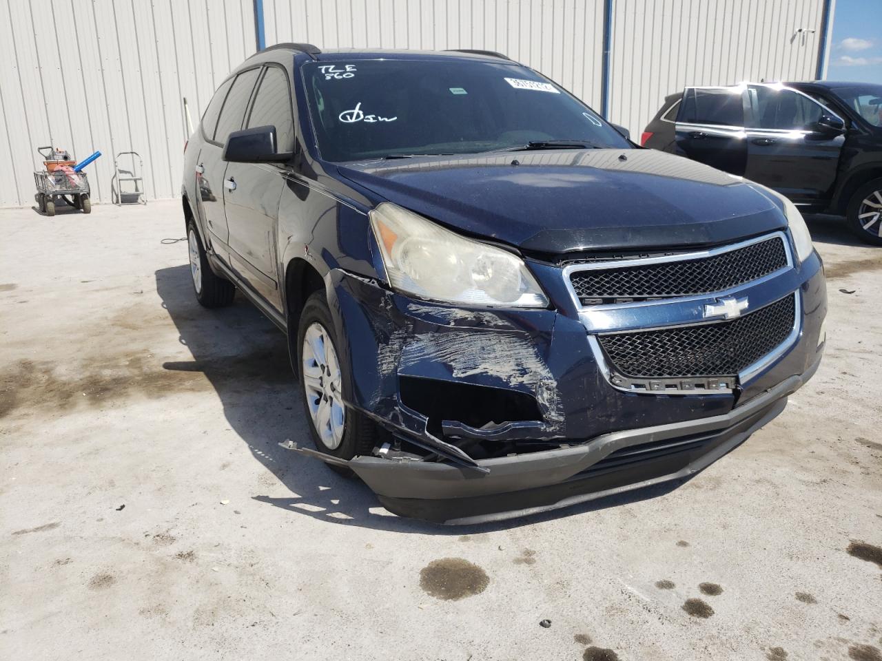 Photo 9 from auction – 2012 CHEVROLET TRAVERSE L with VIN 1GNKRFED1CJ191589