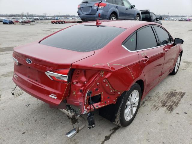 Photo 4 from auction – 2020 FORD FUSION SE with VIN 3FA6P0HD5LR258330