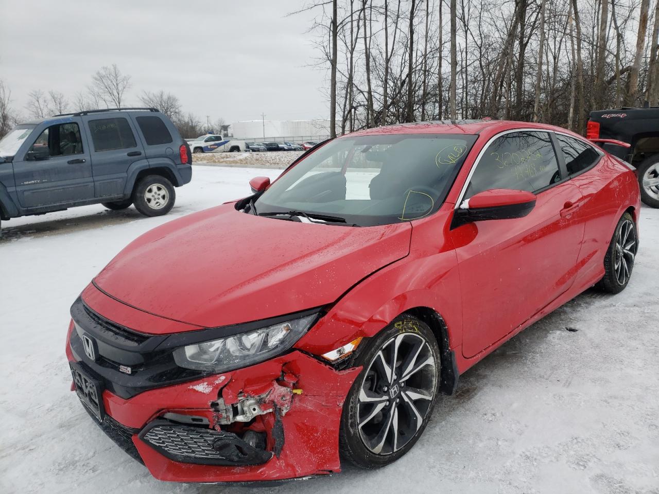Photo 2 from auction – 2019 HONDA CIVIC SI with VIN 2HGFC3A58KH752705