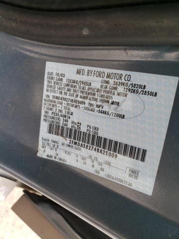 Photo 10 from auction – 2004 FORD FREESTAR L with VIN 2FMDA58274BA25009
