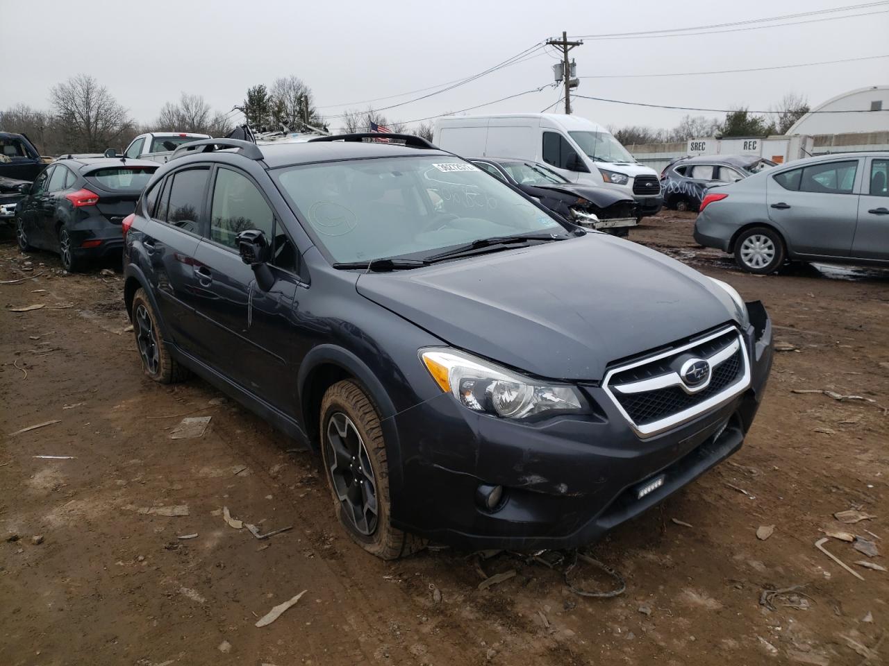 SUBARU XV CROSSTR 2013 with VIN JF2GPAWCXDH877704 - Photo from auction