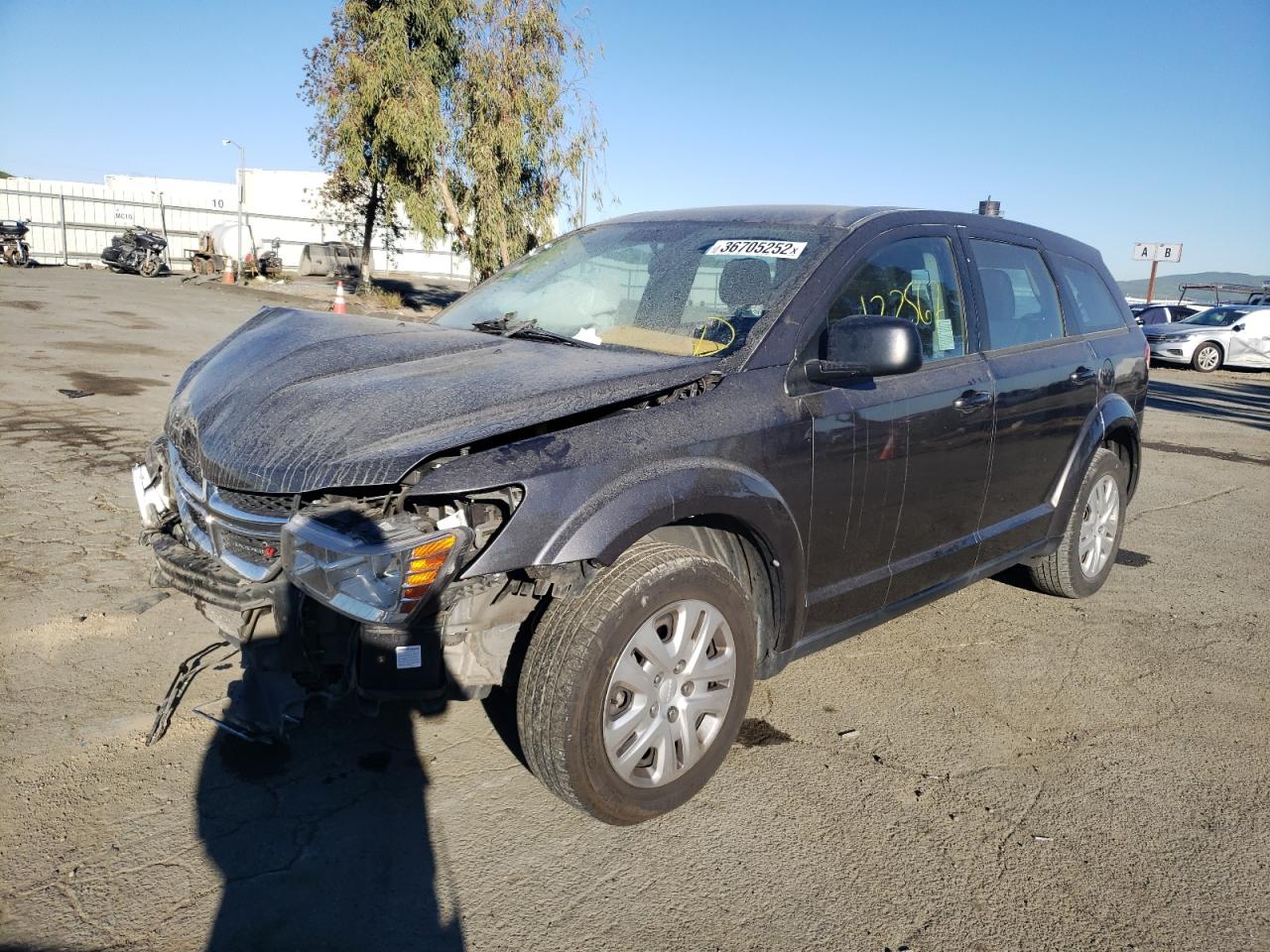 Фото 2 с аукциона – 2014 DODGE JOURNEY SE с VIN 3C4PDCAB3ET201342