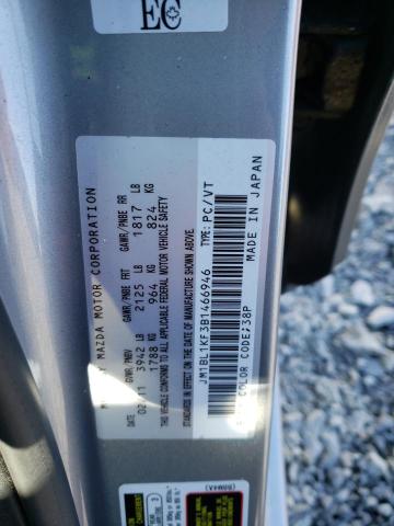Photo 10 from auction – 2011 MAZDA 3 I with VIN JM1BL1KF3B1466946