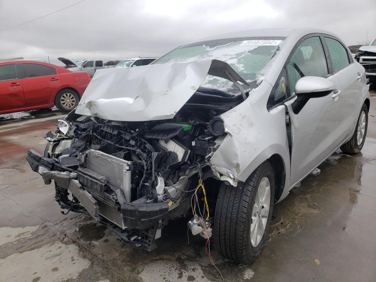 Photo 2 from auction – 2013 KIA RIO EX with VIN KNADN5A38D6103269