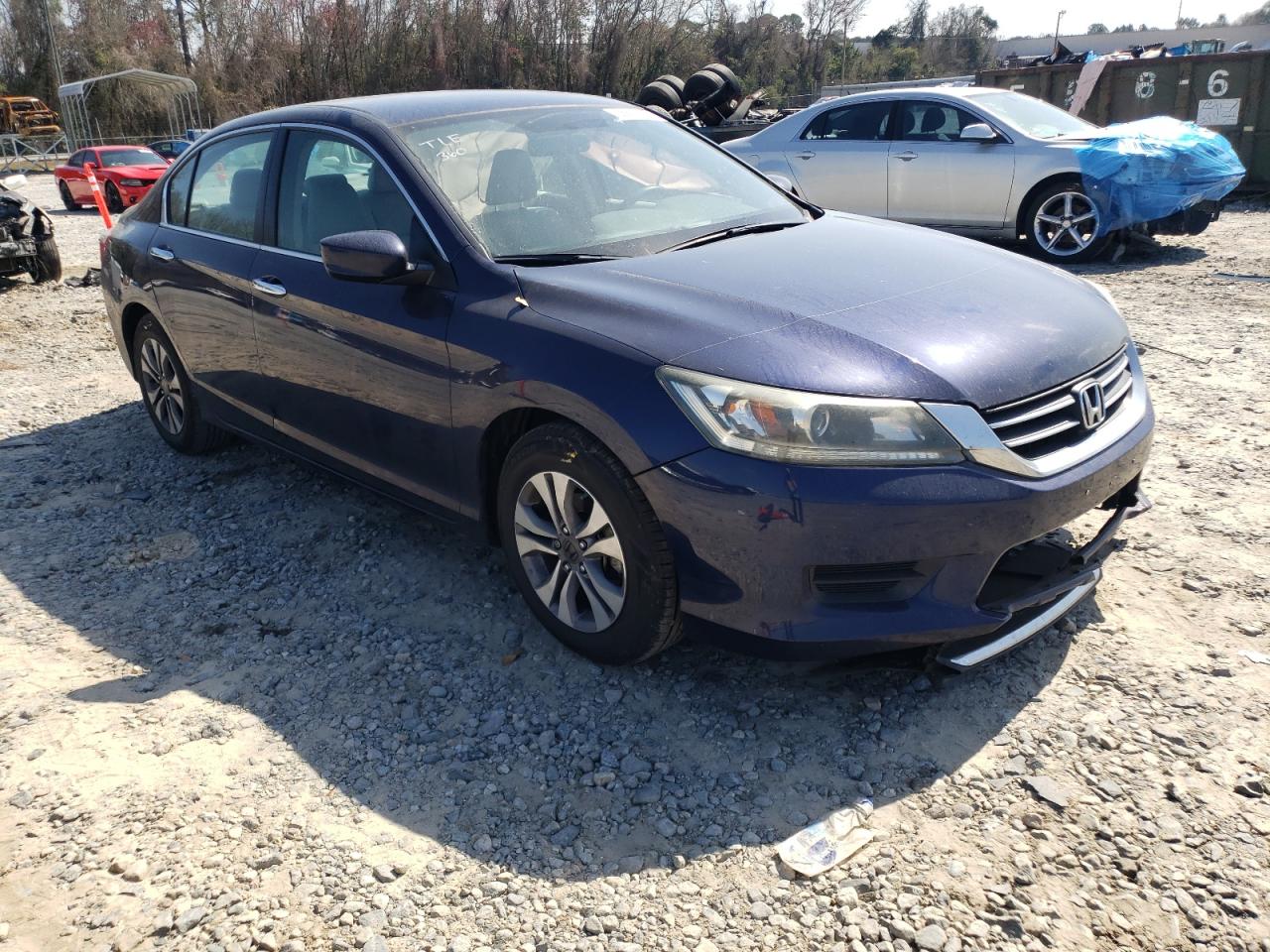 HONDA ACCORD LX 2014 with VIN 1HGCR2F3XEA300809 - Photo from auction