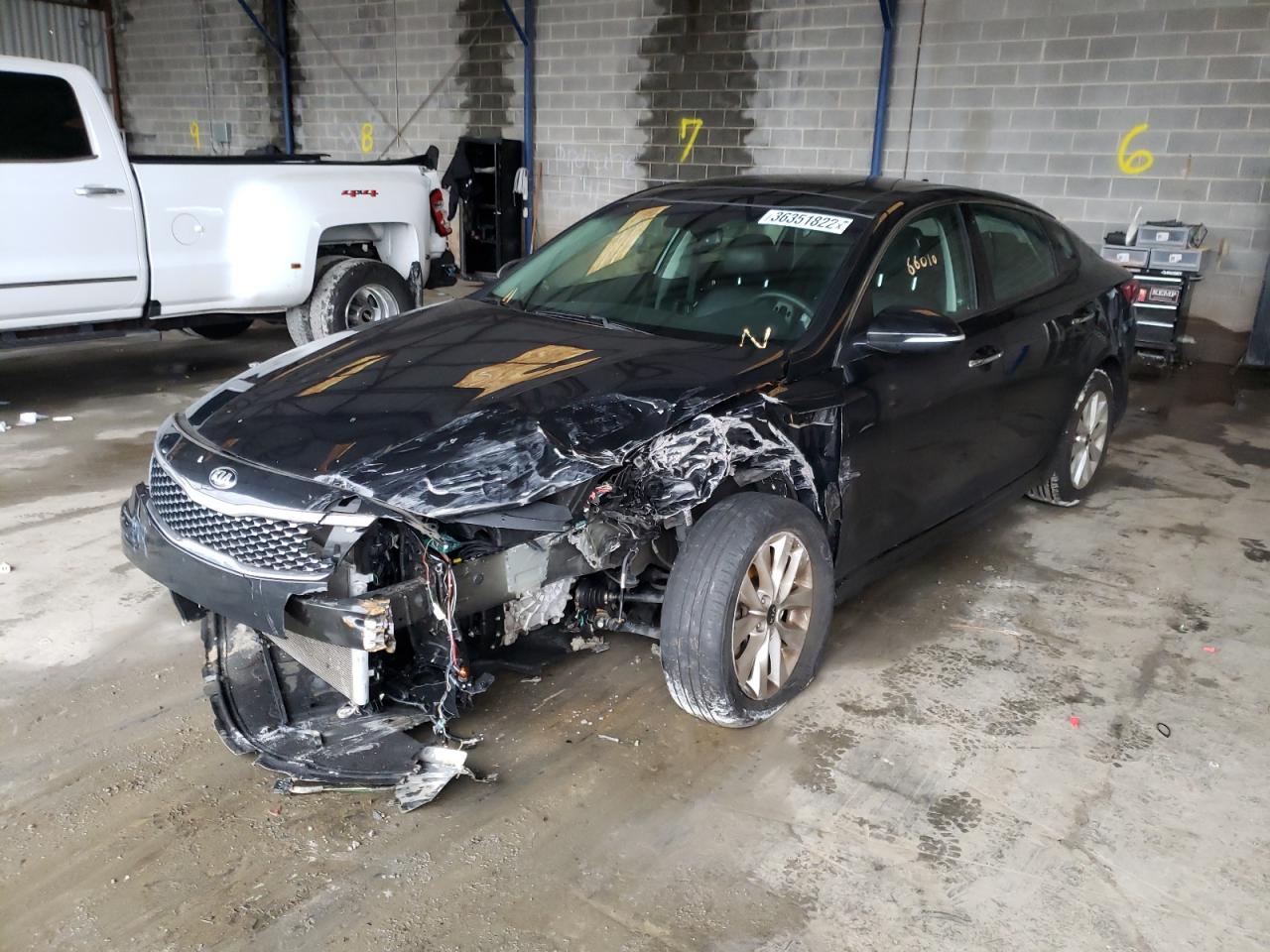 Photo 2 from auction – 2016 KIA OPTIMA EX with VIN 5XXGU4L31GG111343