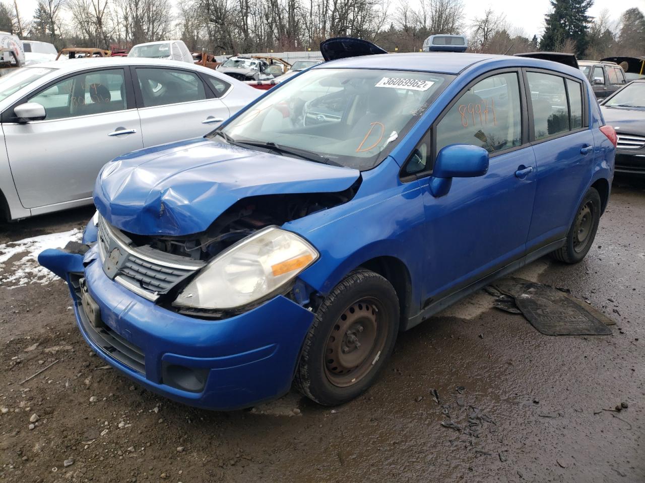 Photo 2 from auction – 2007 NISSAN VERSA S with VIN 3N1BC13E97L366861