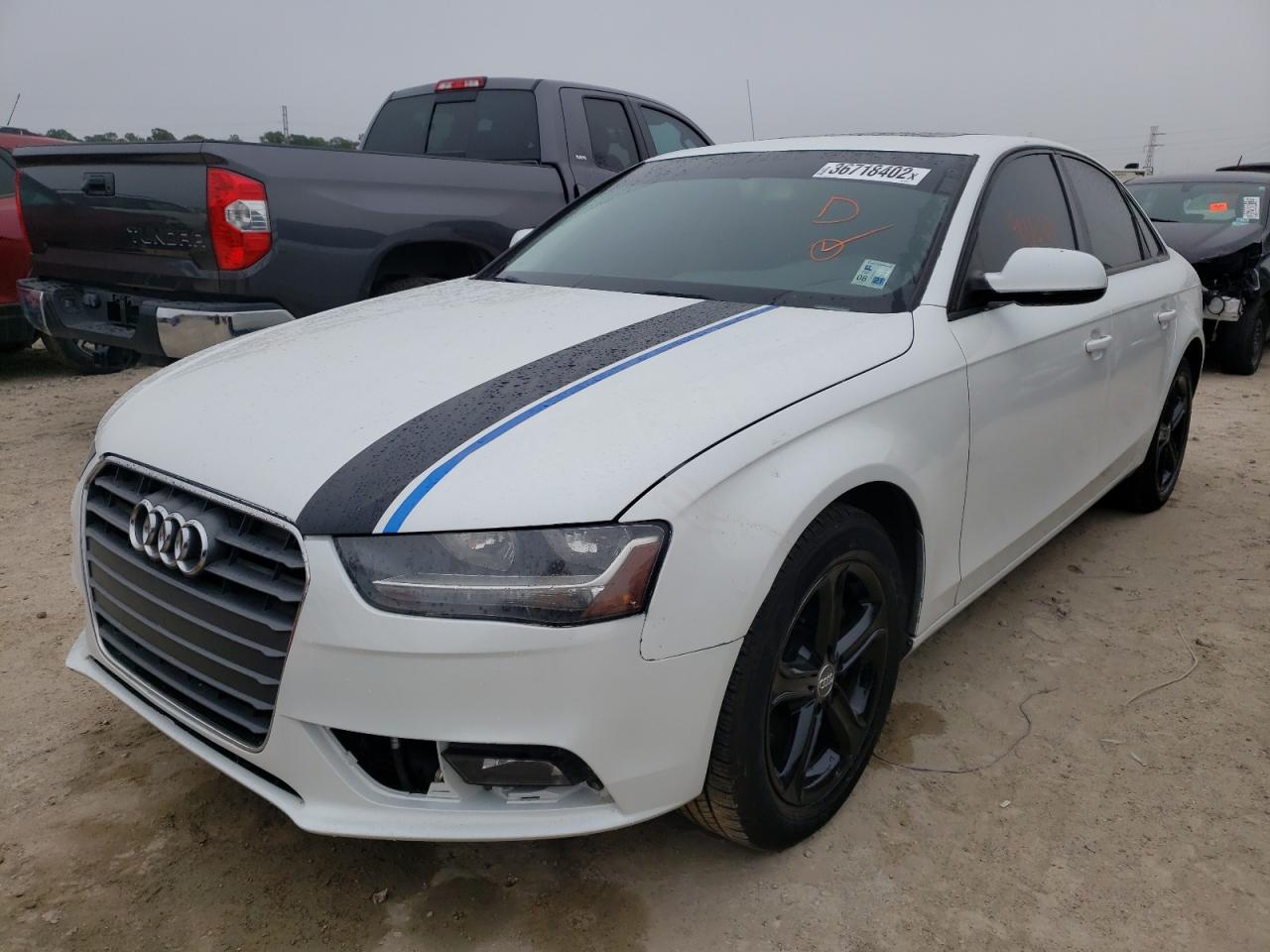 Photo 2 from auction – 2013 AUDI A4 PREMIUM with VIN WAUAFAFL0DN050428