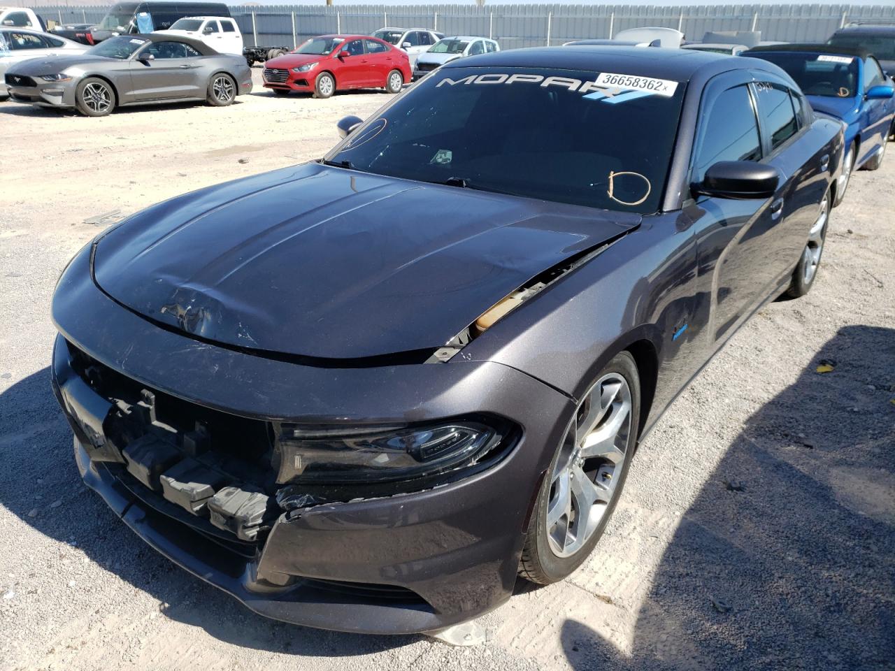 Photo 2 from auction – 2015 DODGE CHARGER R/ with VIN 2C3CDXCT6FH735350