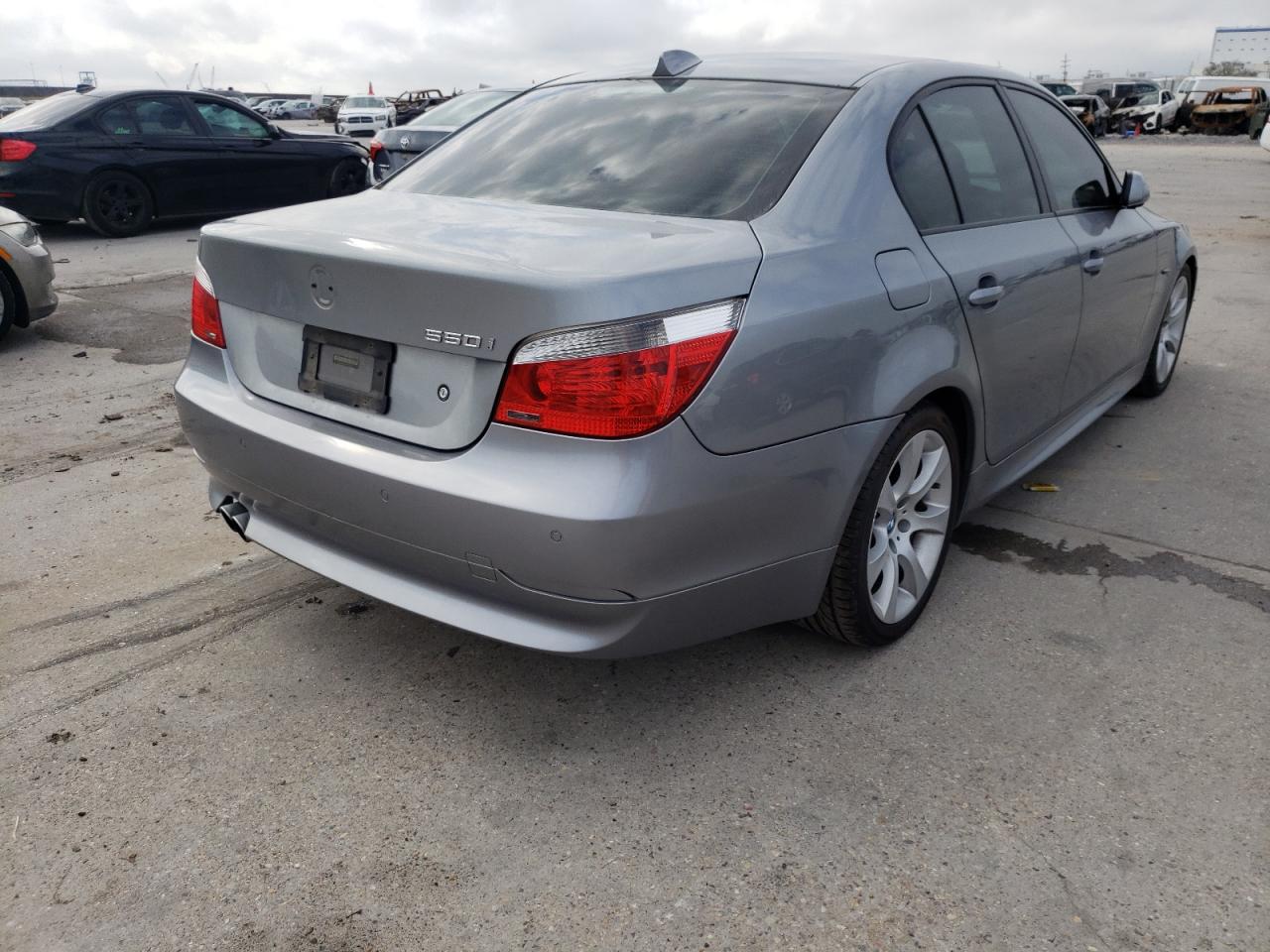 Photo 4 from auction – 2007 BMW 550 I with VIN WBANB535X7CP06077