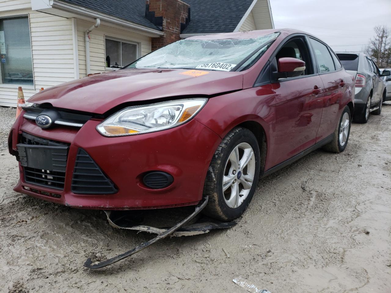 Photo 2 from auction – 2013 FORD FOCUS with VIN 1FADP3F20DL155388