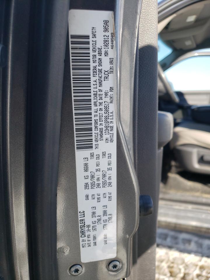 Photo 10 from auction – 2009 DODGE RAM 1500 with VIN 1D3HB16P89J509517