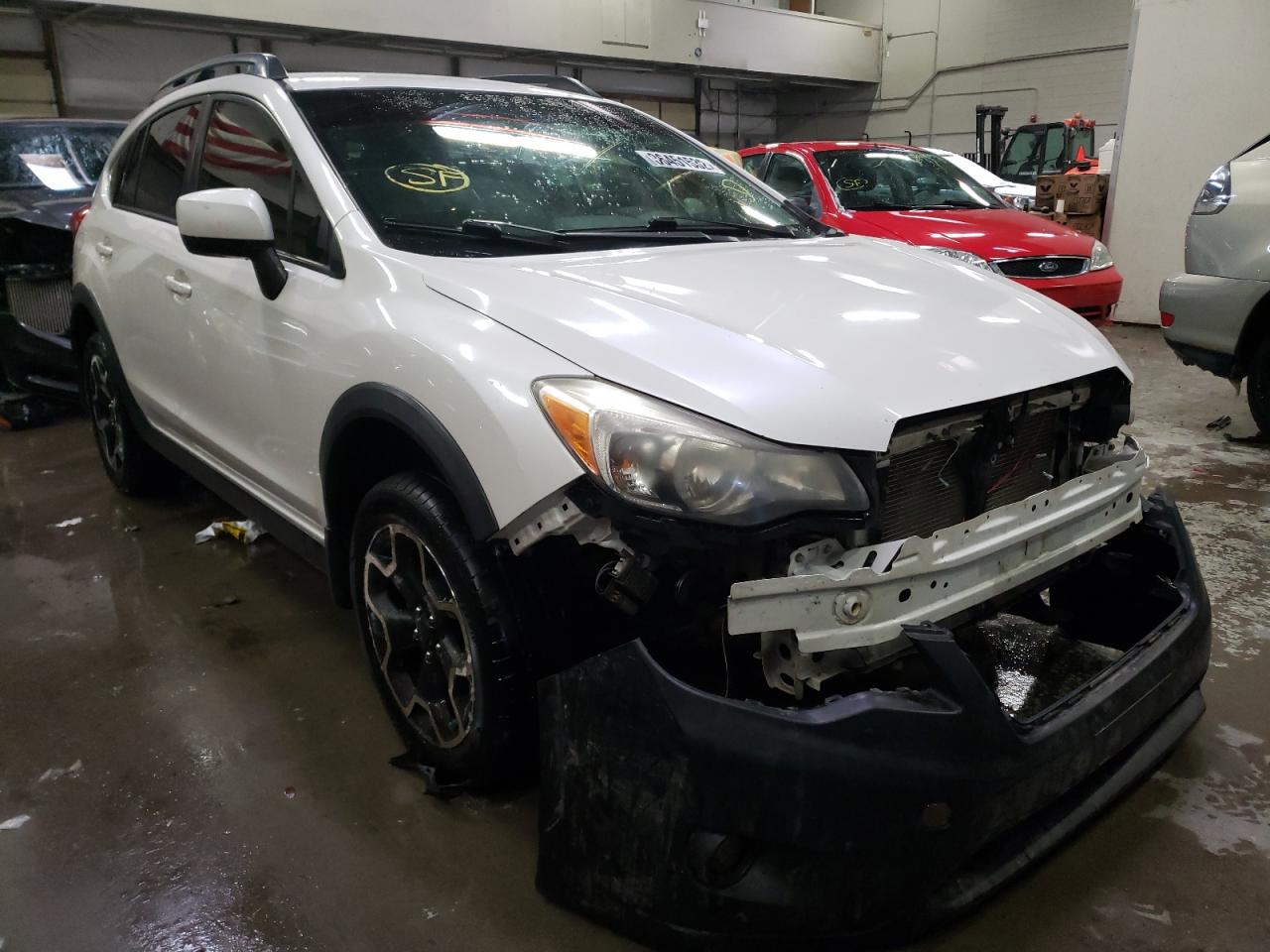 SUBARU XV CROSSTR 2013 with VIN JF2GPACC2D1210087 - Photo from auction