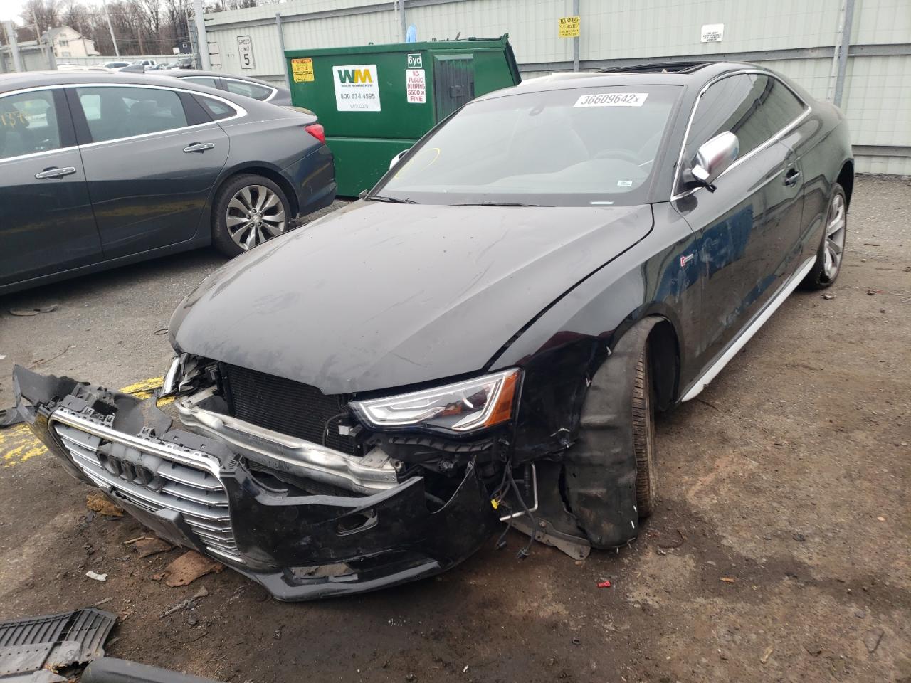 Photo 2 from auction – 2013 AUDI S5 PREMIUM with VIN WAUCGAFR4DA022472